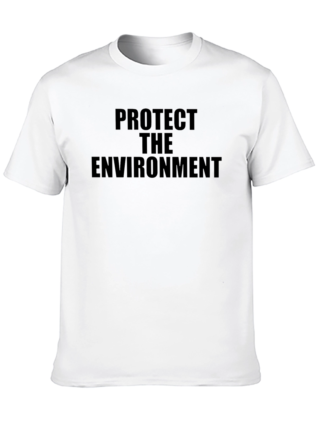 Protect The Environment Black T-Shirt