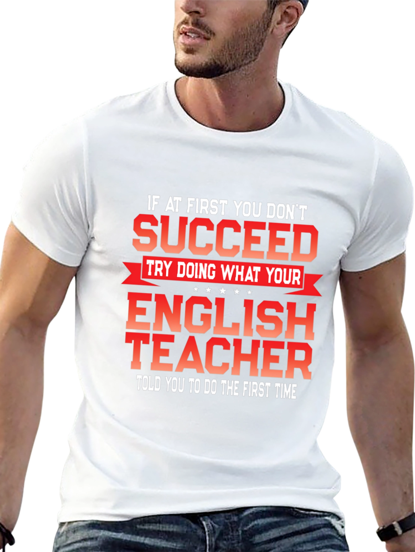 Funny English Teacher Graphic T-Shirt