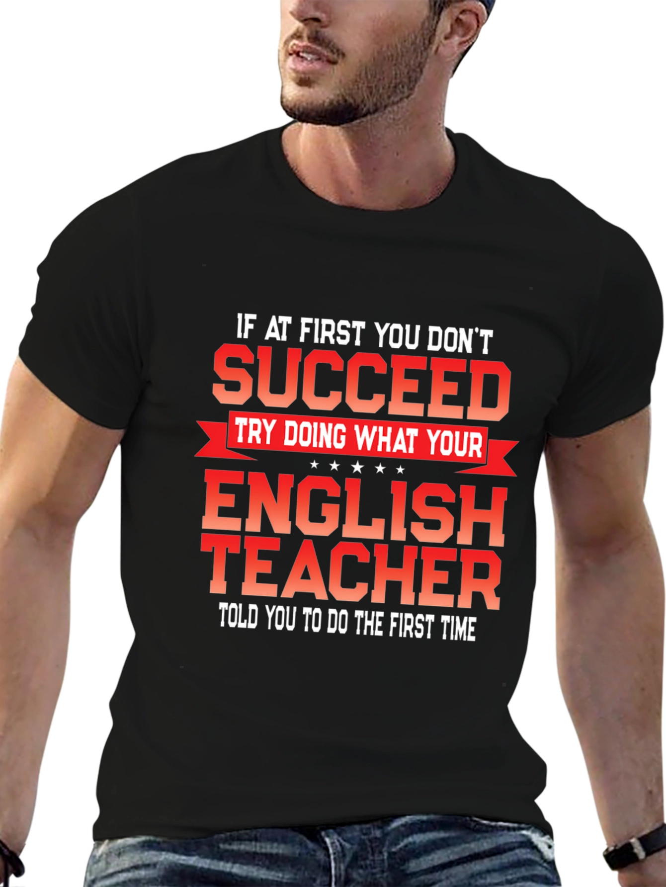 Funny English Teacher Graphic T-Shirt