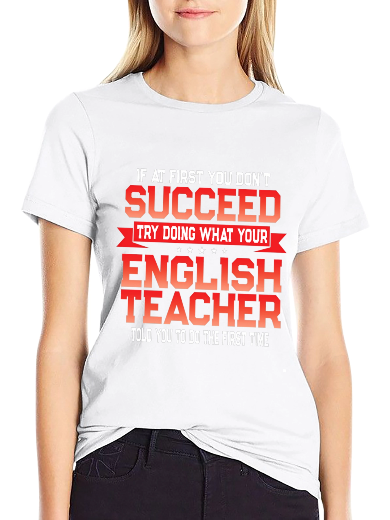 Funny English Teacher Graphic T-Shirt