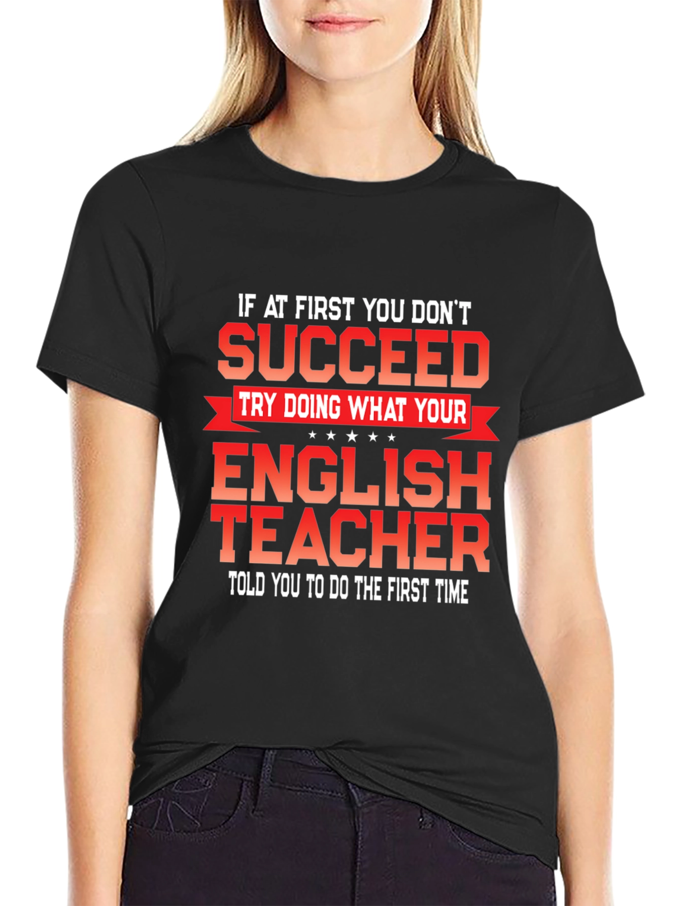Funny English Teacher Graphic T-Shirt