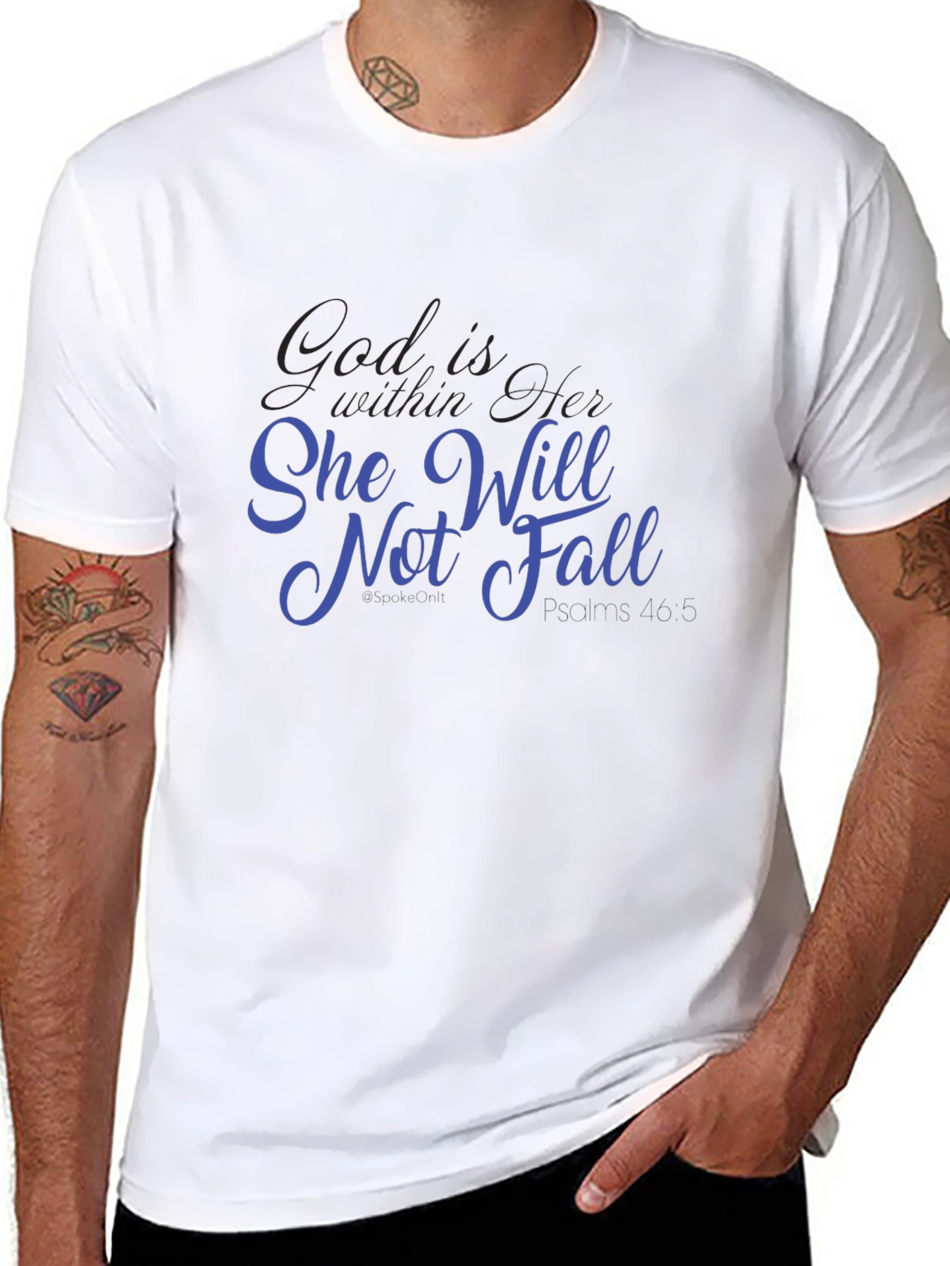 God Is Within Her Graphic Tee