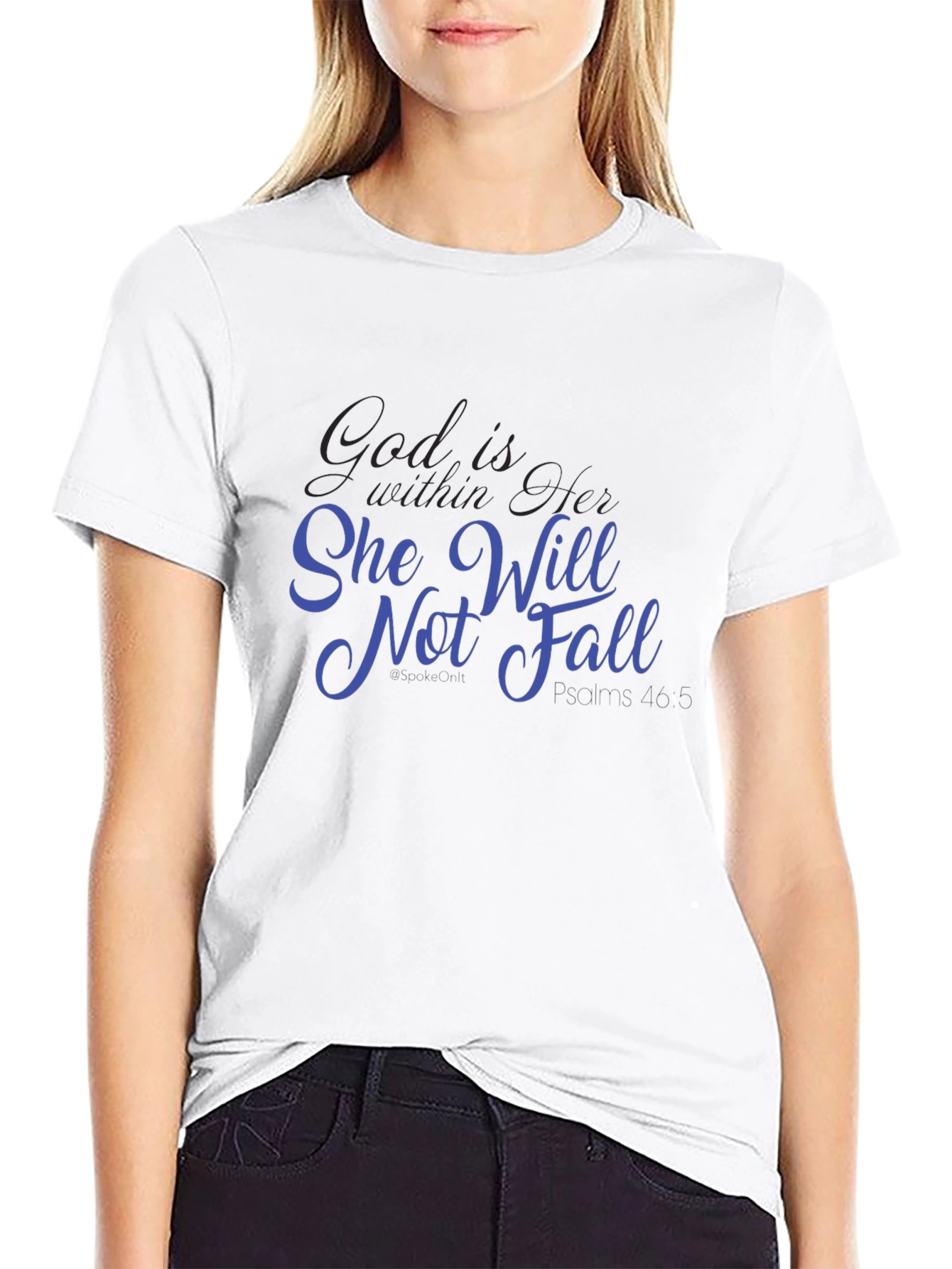 God Is Within Her Graphic Tee