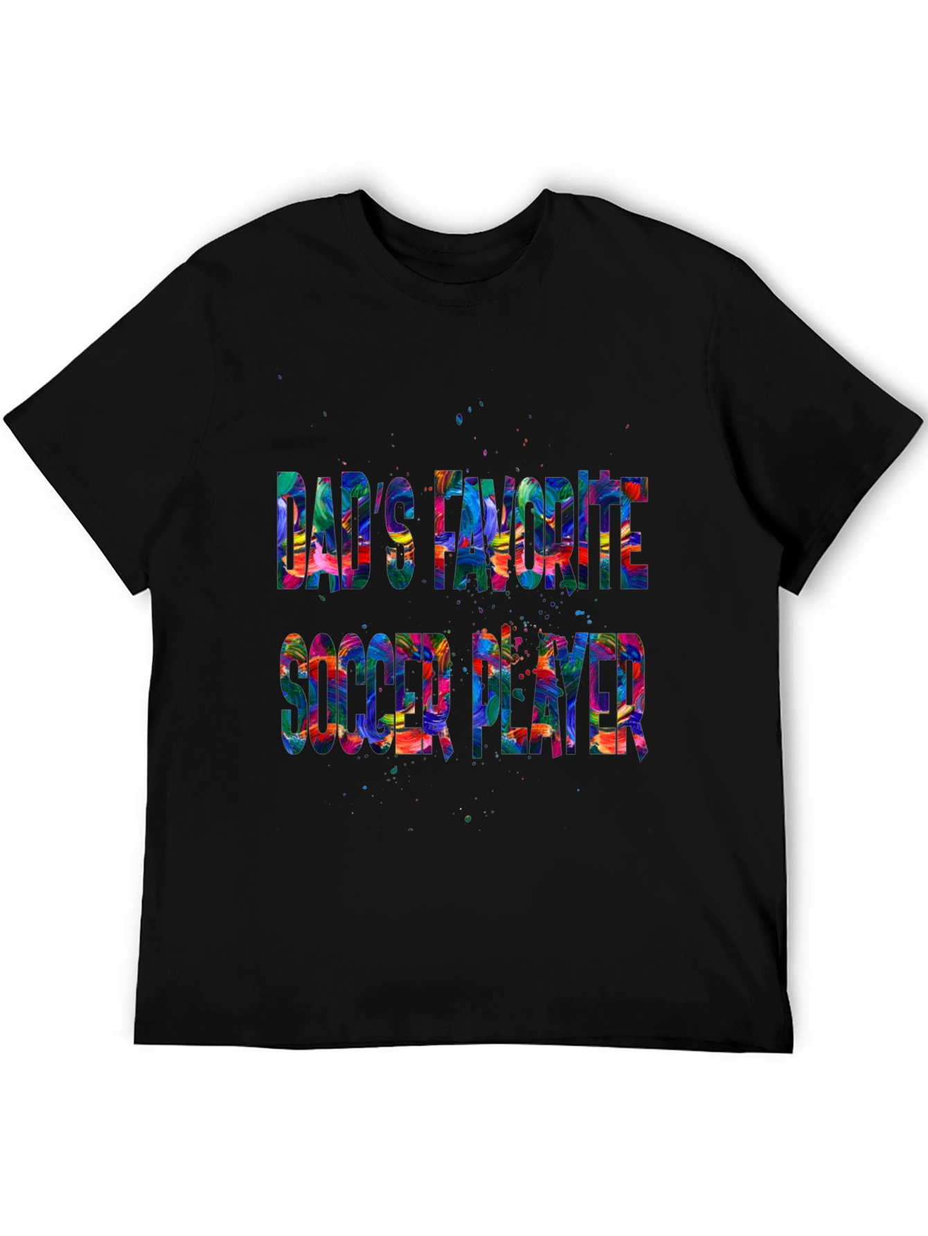 Dads Favorite Soccer Player Graphic T-Shirt