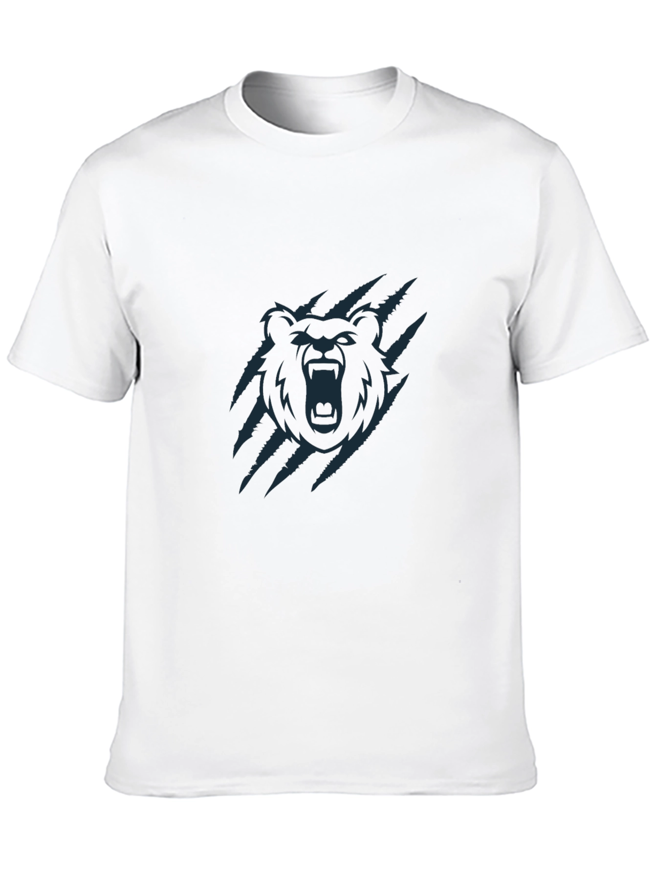 Grizzlies Graphic Tee - Roaring Bear Design
