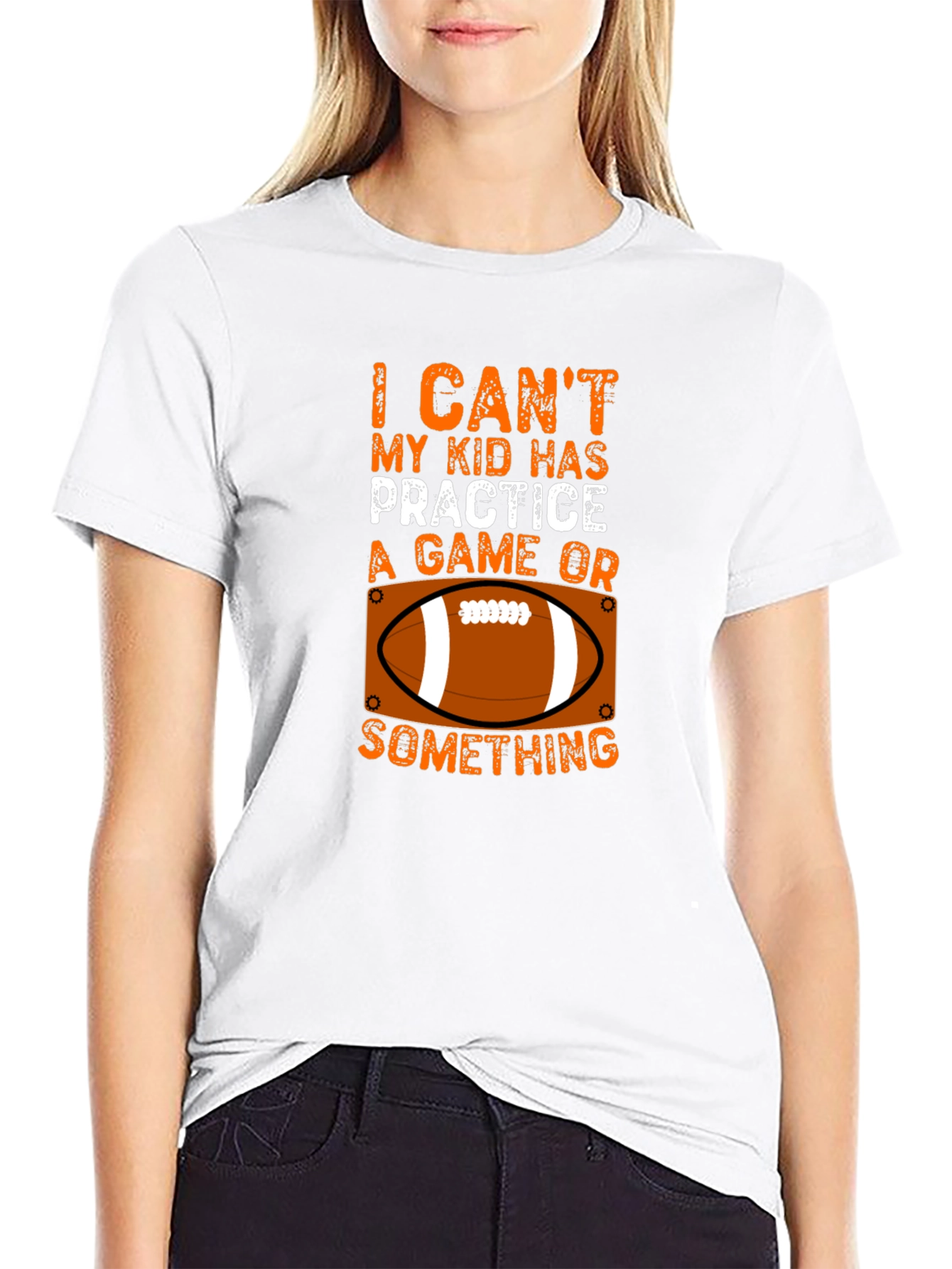 Funny Football Parent T-Shirt - My Kid Has Practice