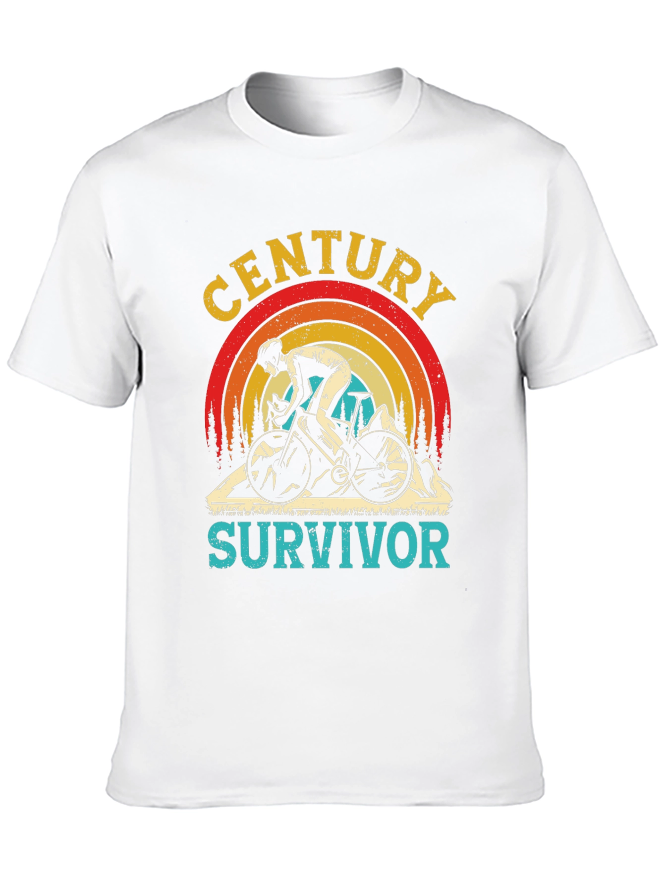 Century Survivor Cycling Graphic T-Shirt