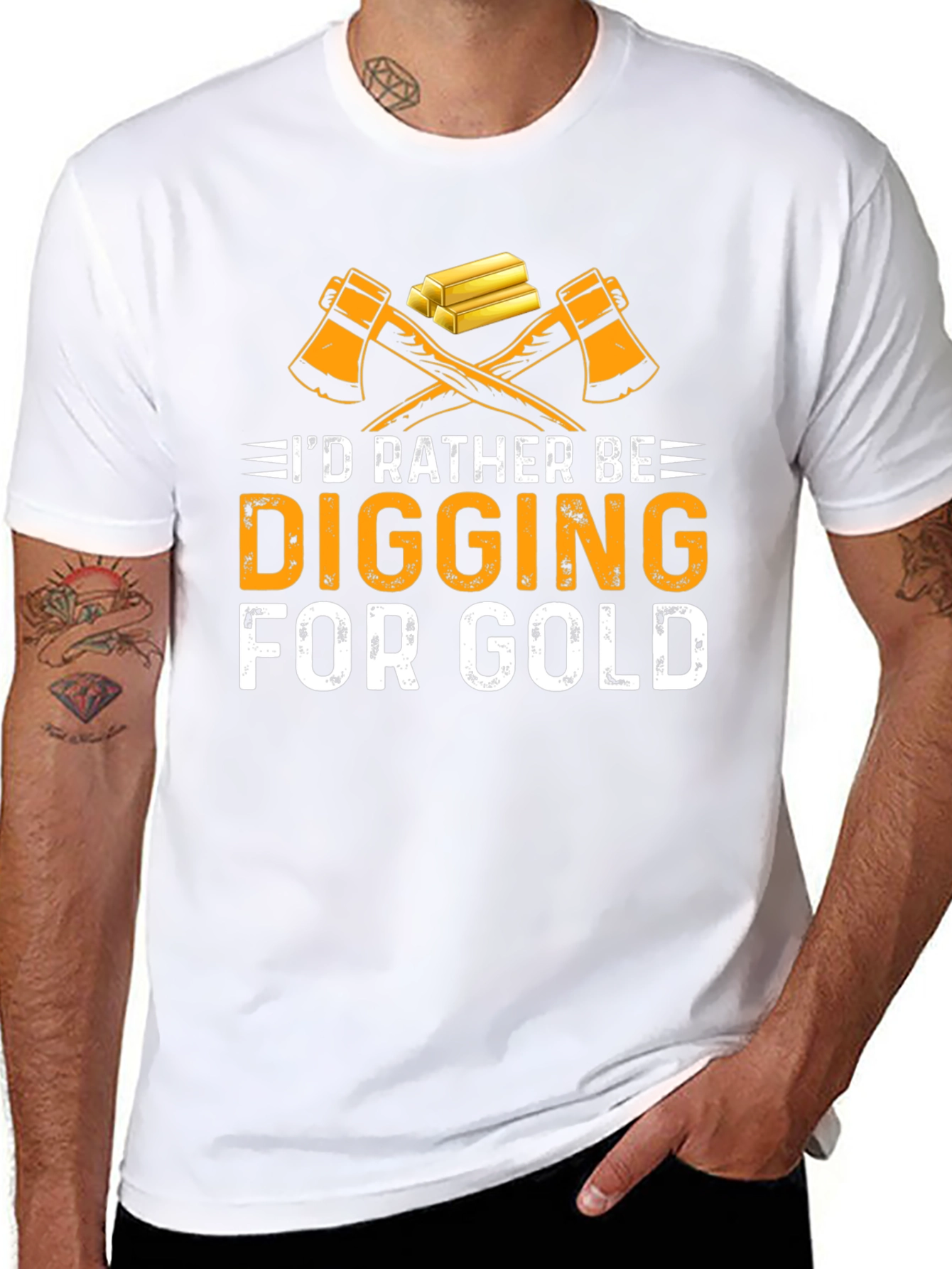 Digging For Gold T-Shirt - Miner Gift Idea