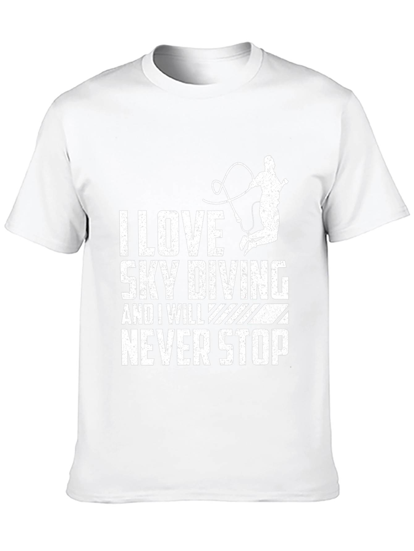 I Love Sky Diving T-Shirt Black