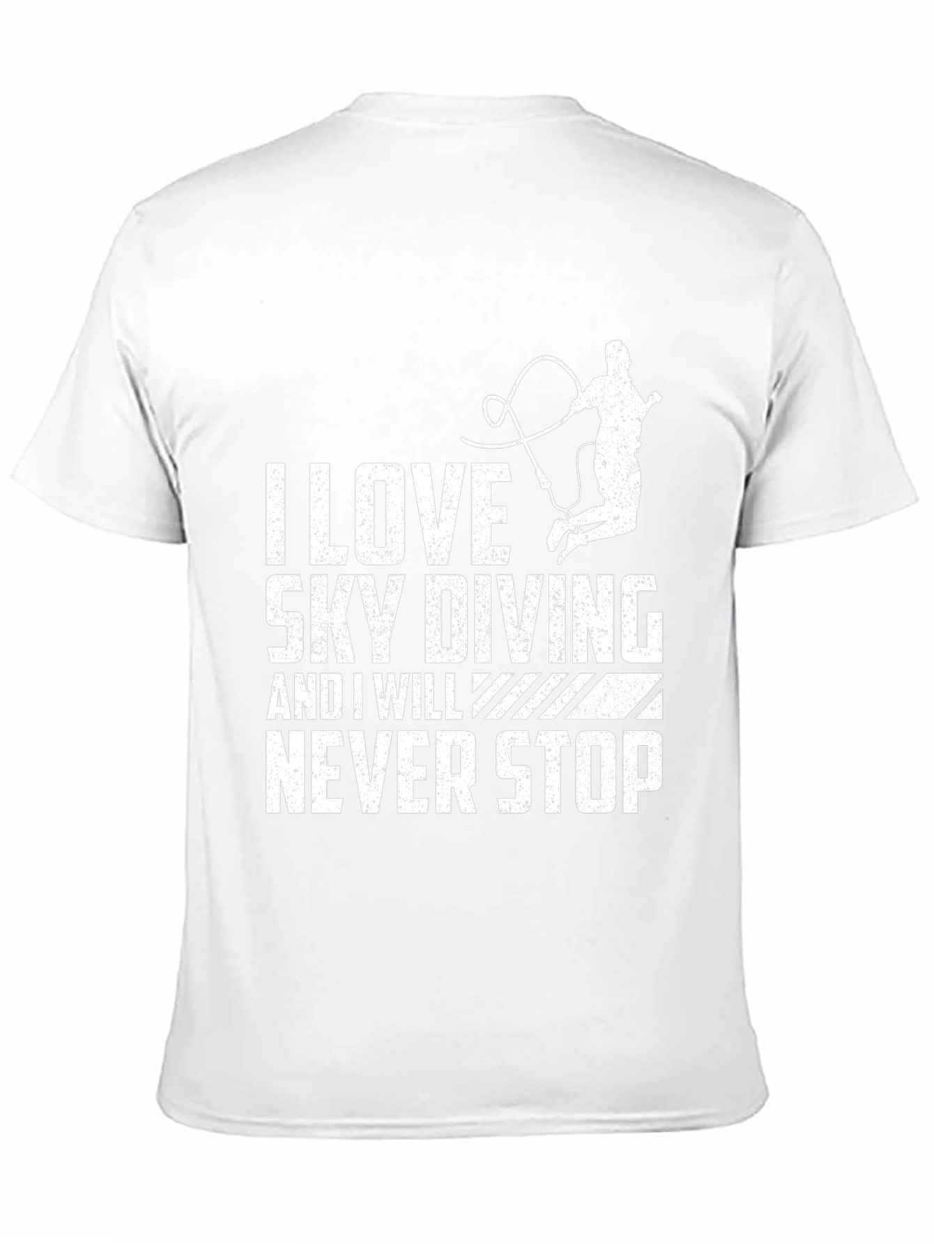 I Love Sky Diving T-Shirt Black