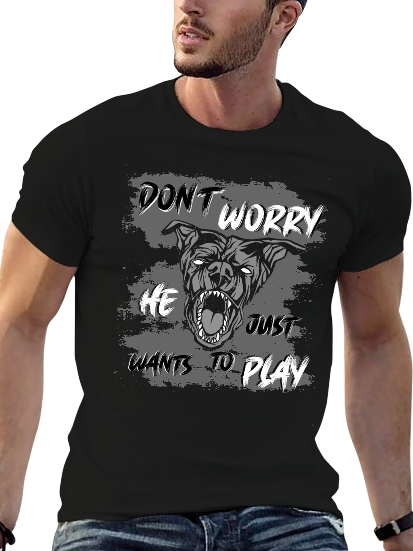 Dog Wants To Play T-Shirt