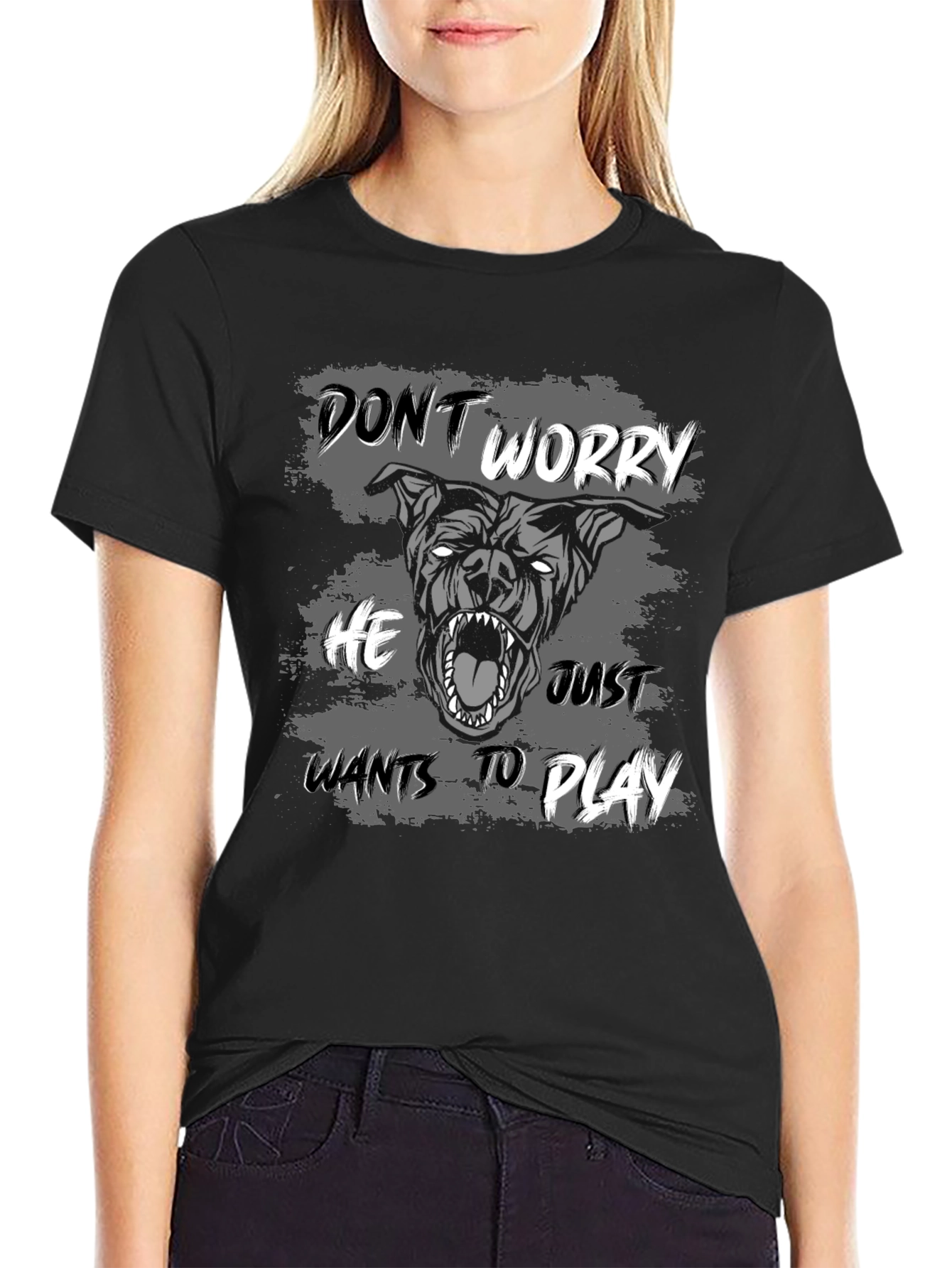 Dog Wants To Play T-Shirt
