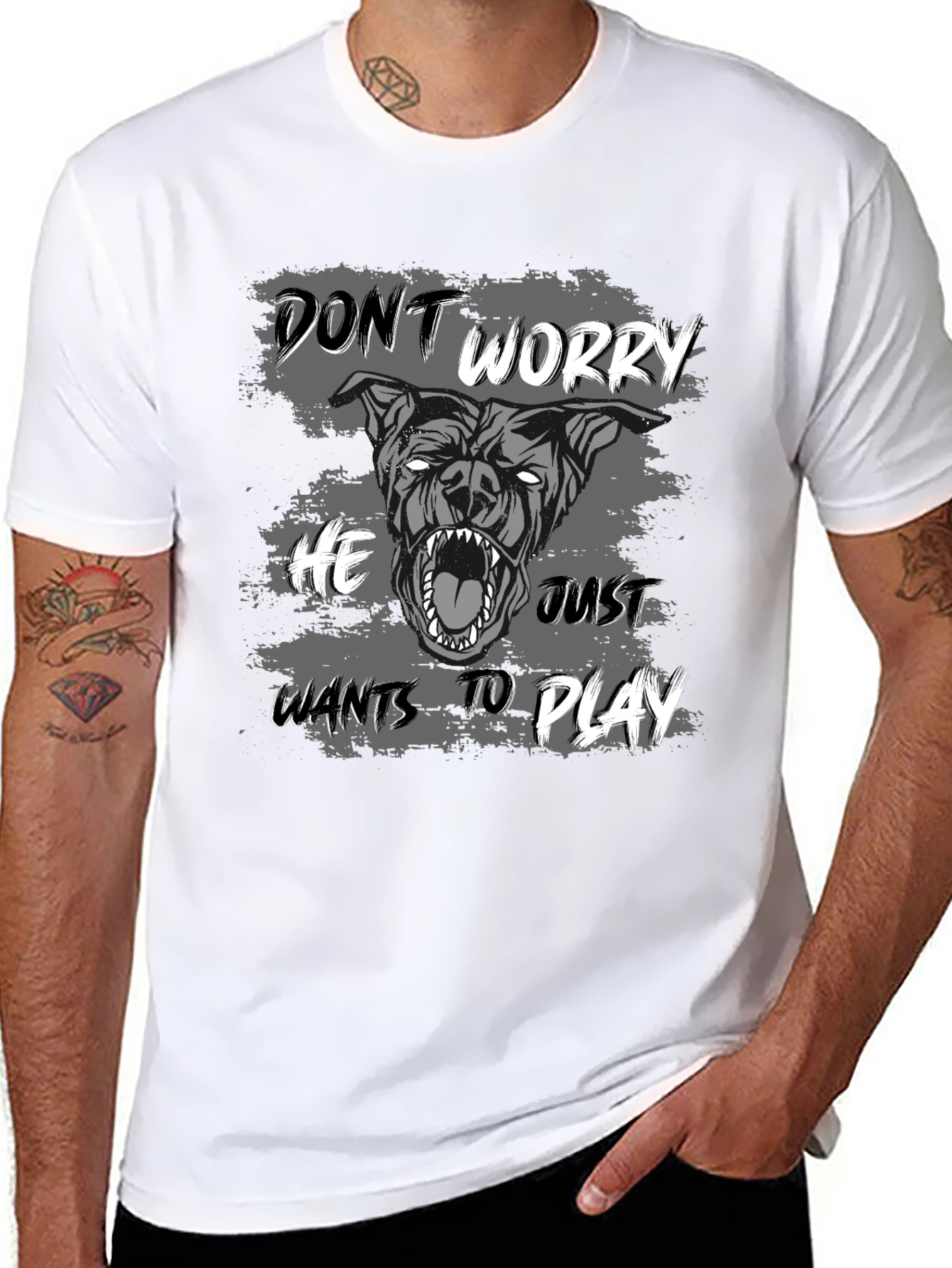 Dog Wants To Play T-Shirt