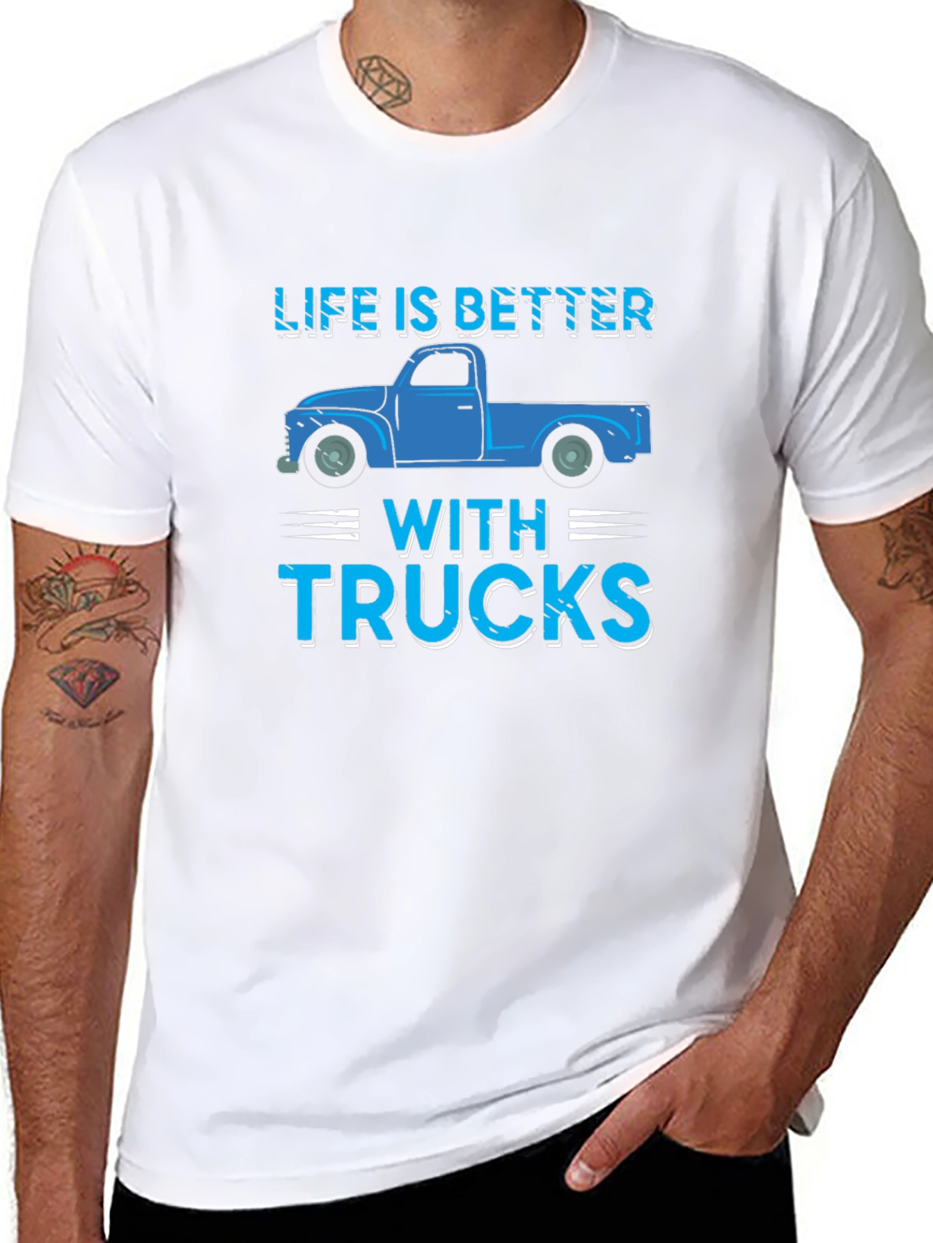 Life is Better with Trucks Graphic Tee
