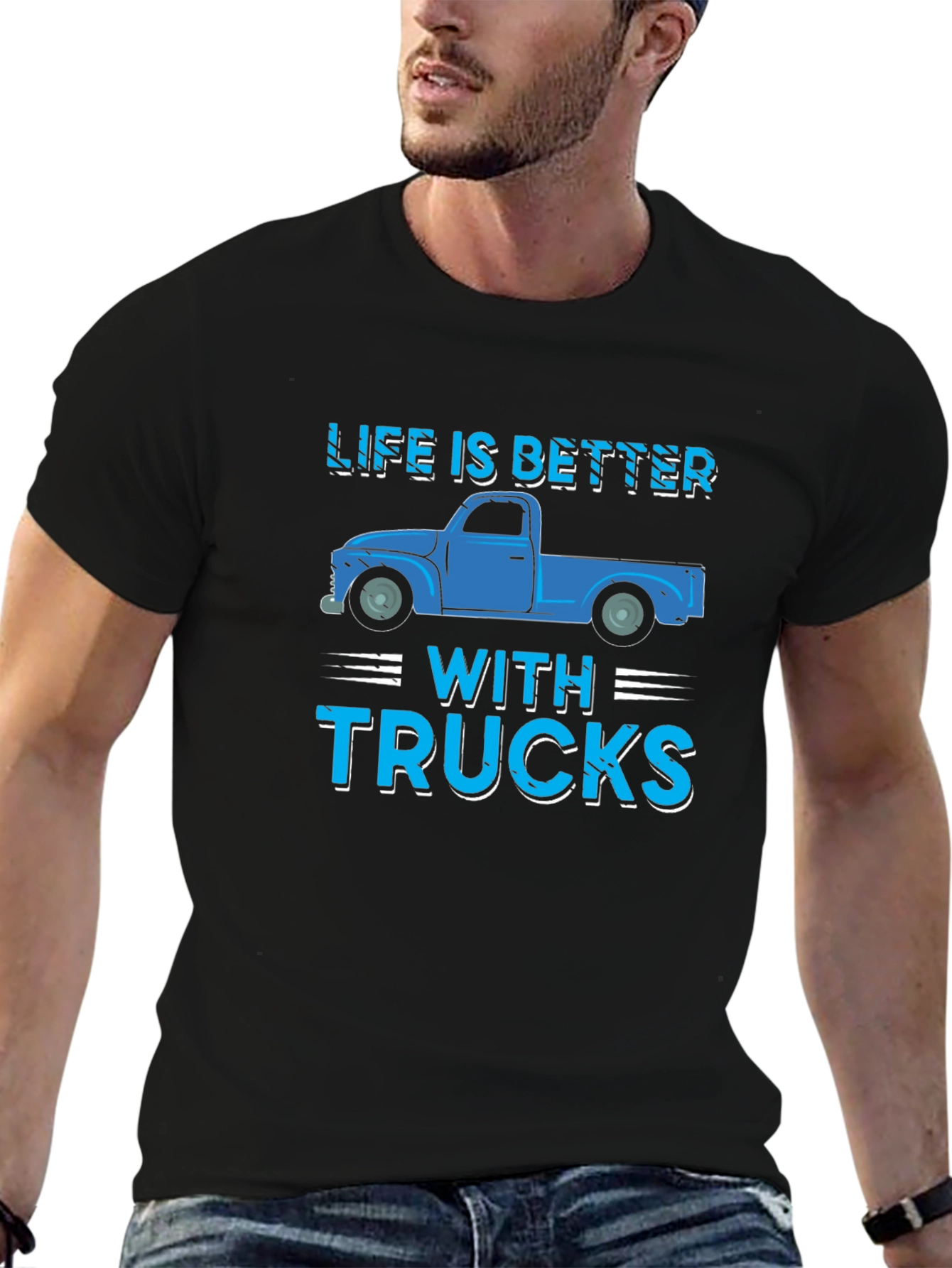 Life is Better with Trucks Graphic Tee