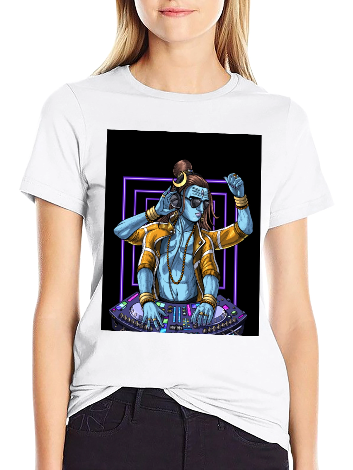 DJ Shiva Graphic Tee - Black T-Shirt