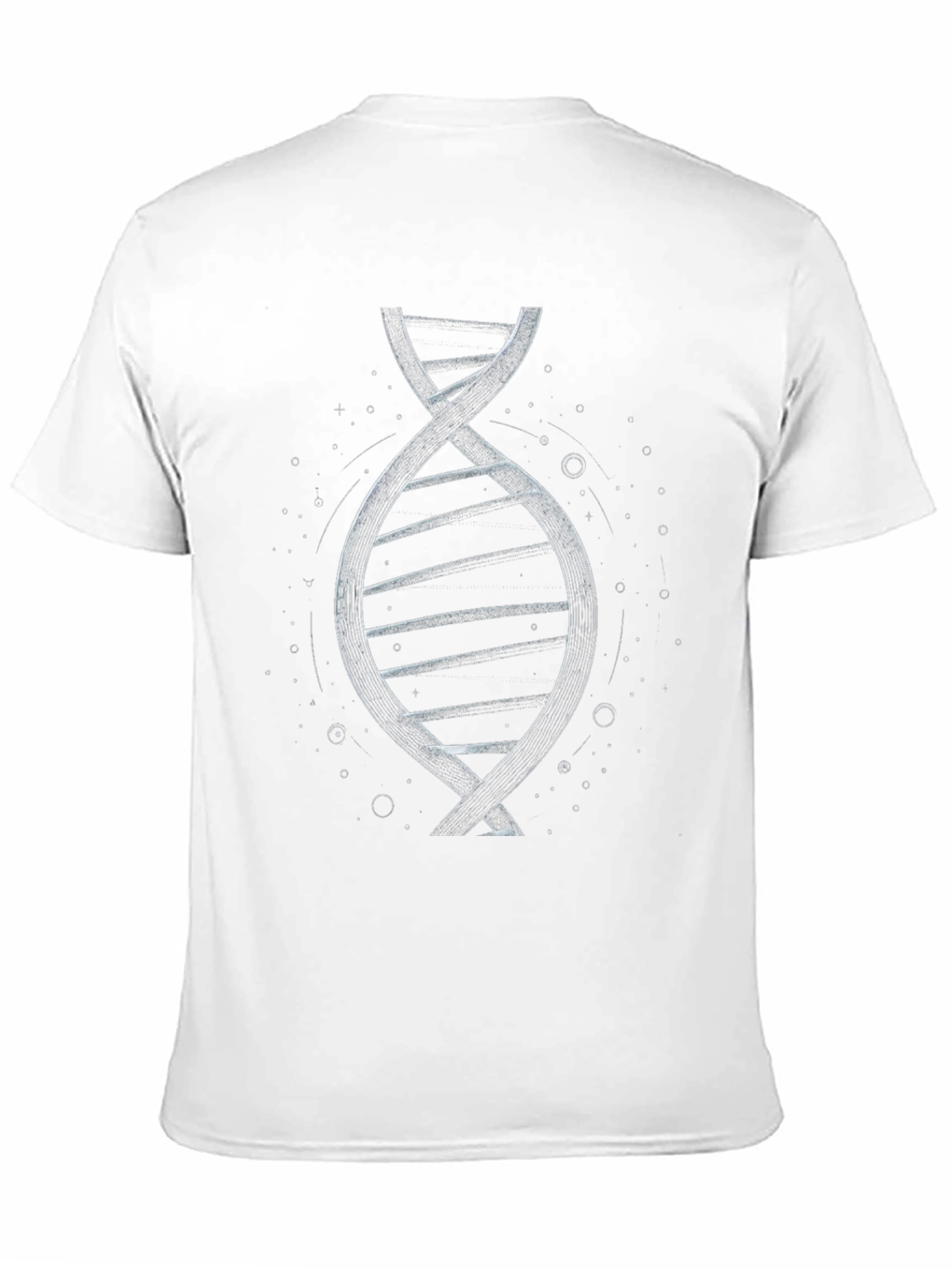 DNA Double Helix Graphic Tee - Science Inspired