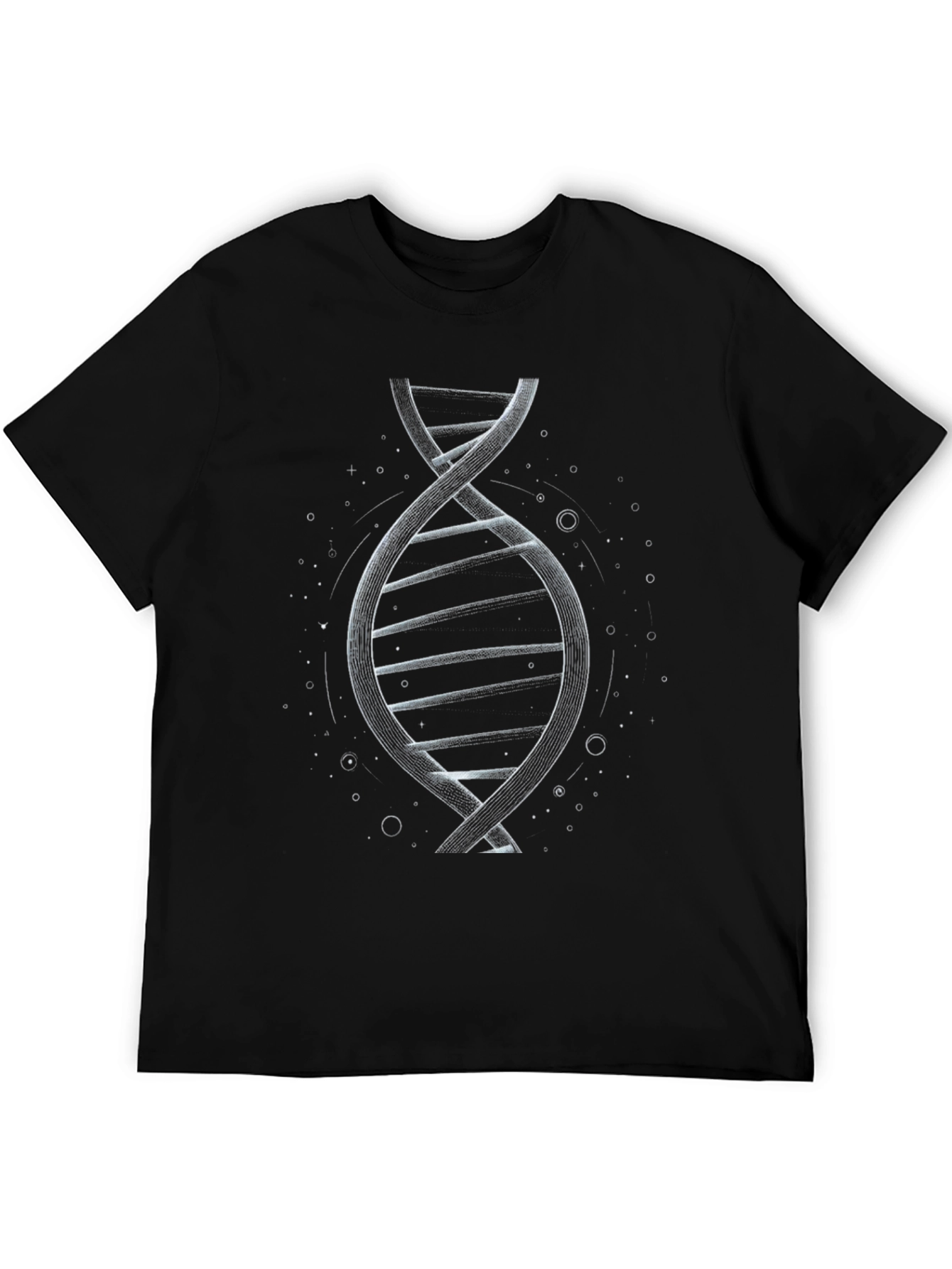 DNA Double Helix Graphic Tee - Science Inspired