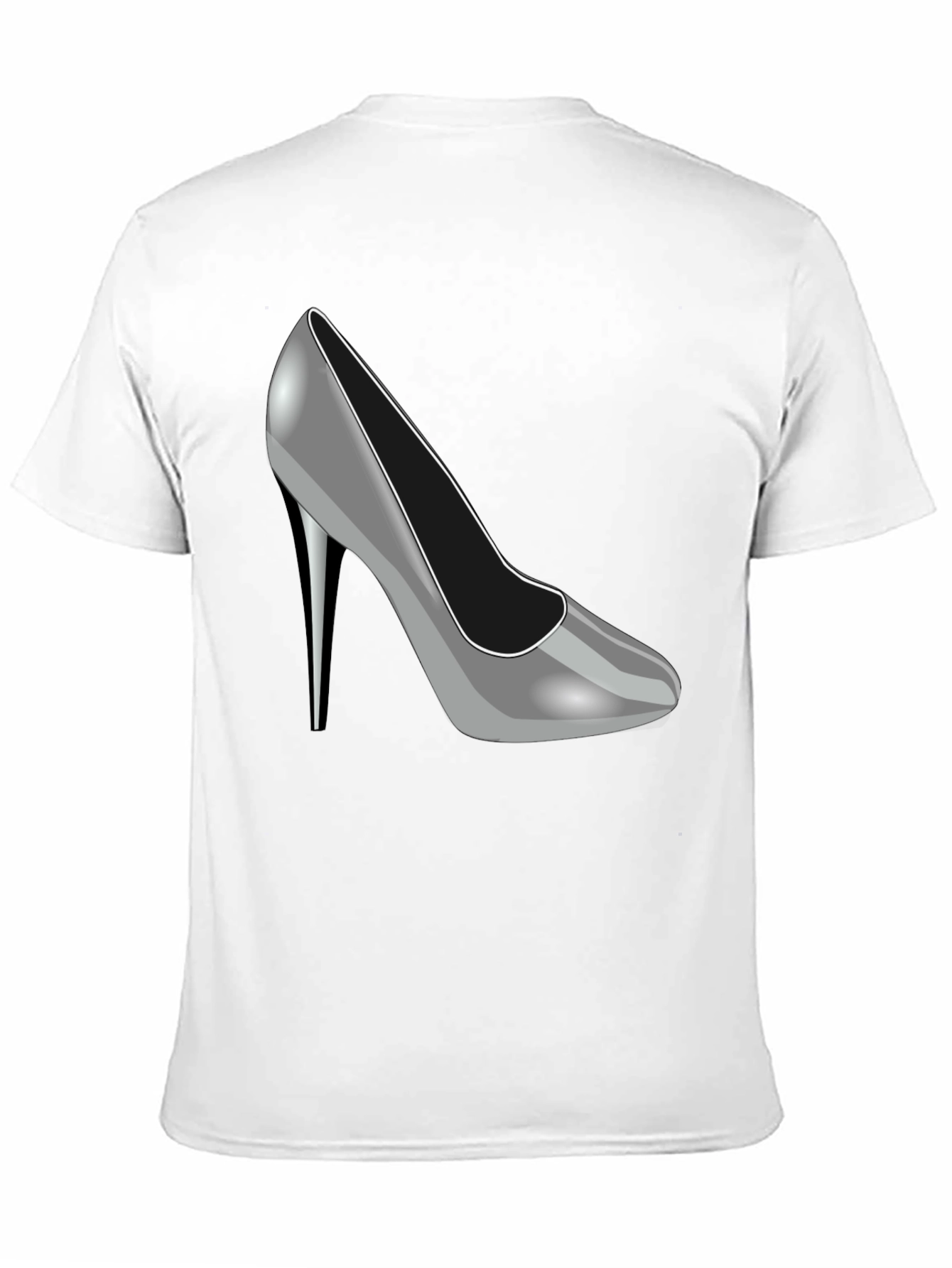 High Heel Graphic Tee - Stylish Womens Shoe T-Shirt