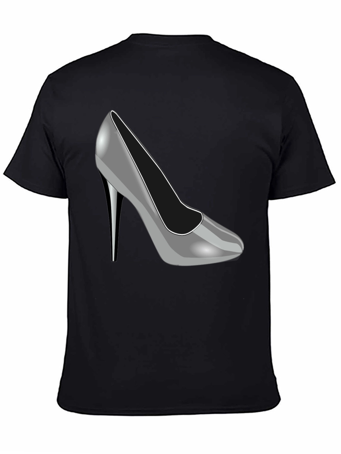 High Heel Graphic Tee - Stylish Womens Shoe T-Shirt