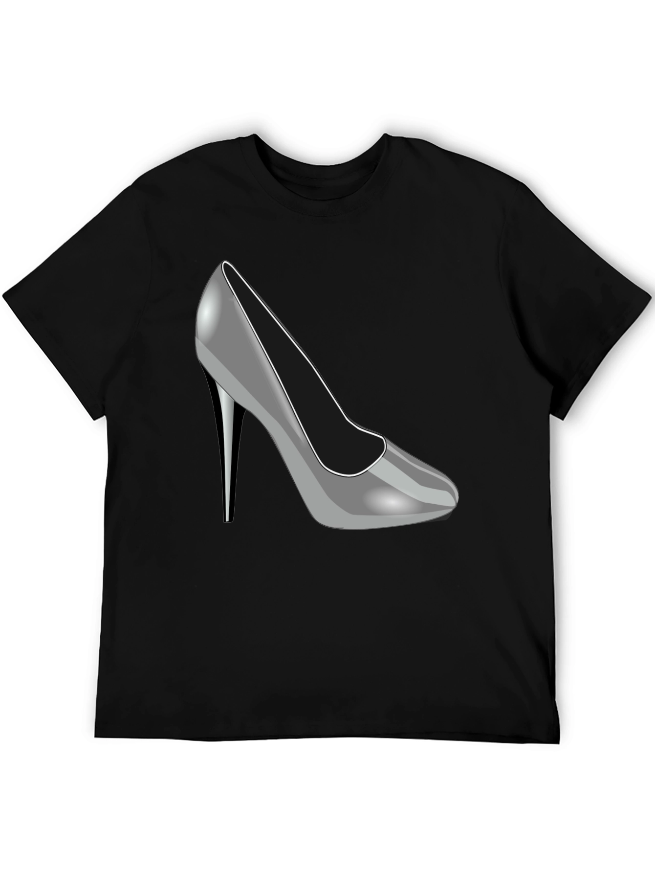 High Heel Graphic Tee - Stylish Womens Shoe T-Shirt