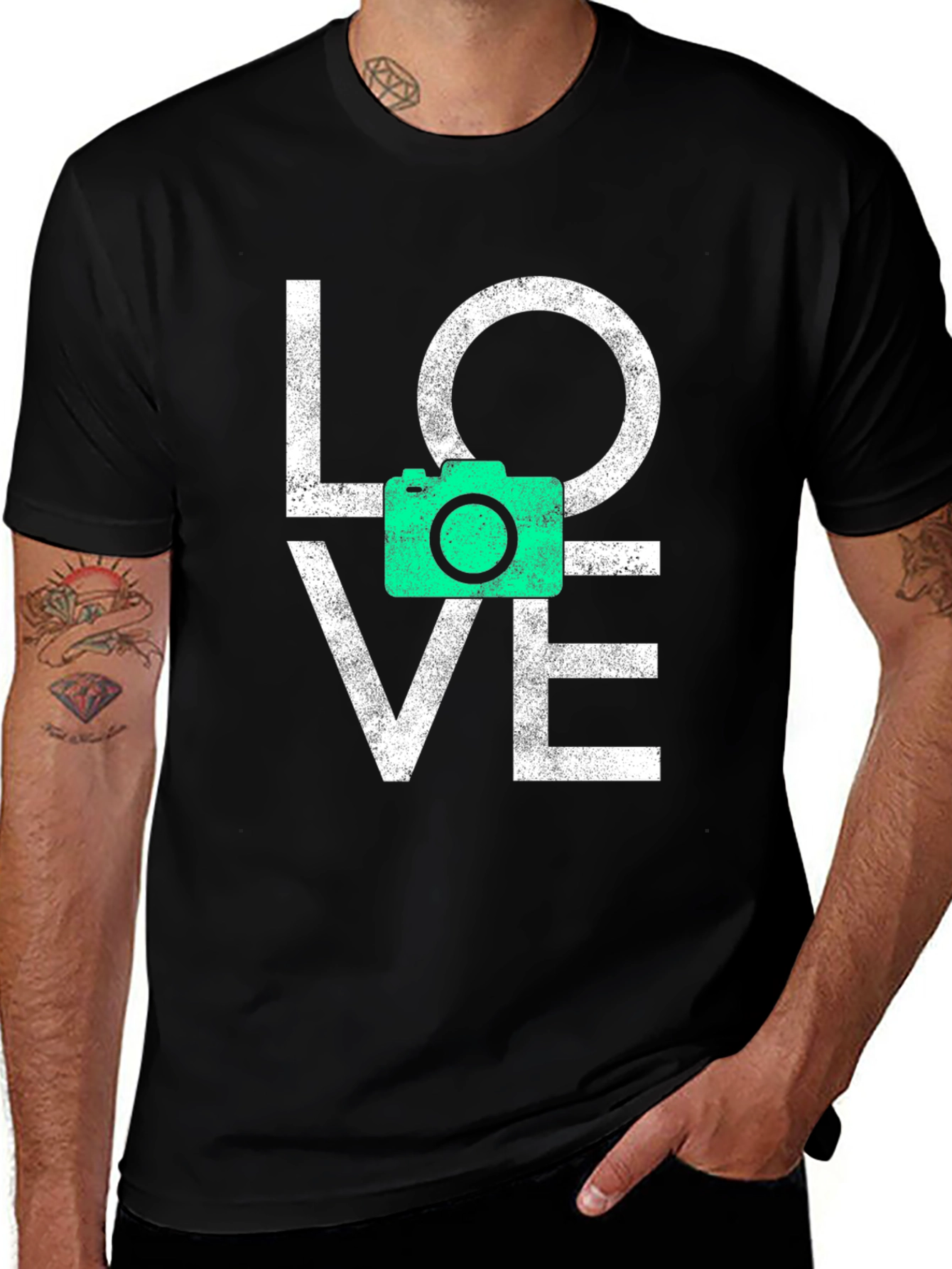 Love Camera T-Shirt - Photographer Gift