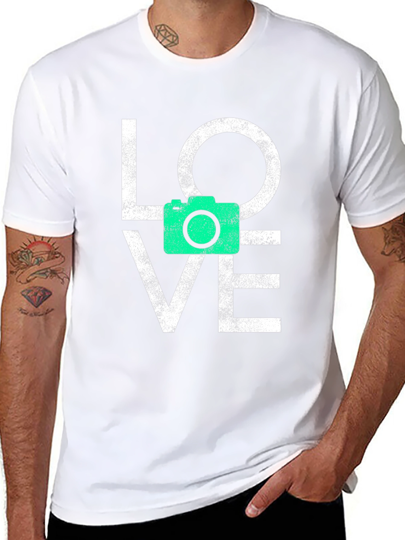 Love Camera T-Shirt - Photographer Gift