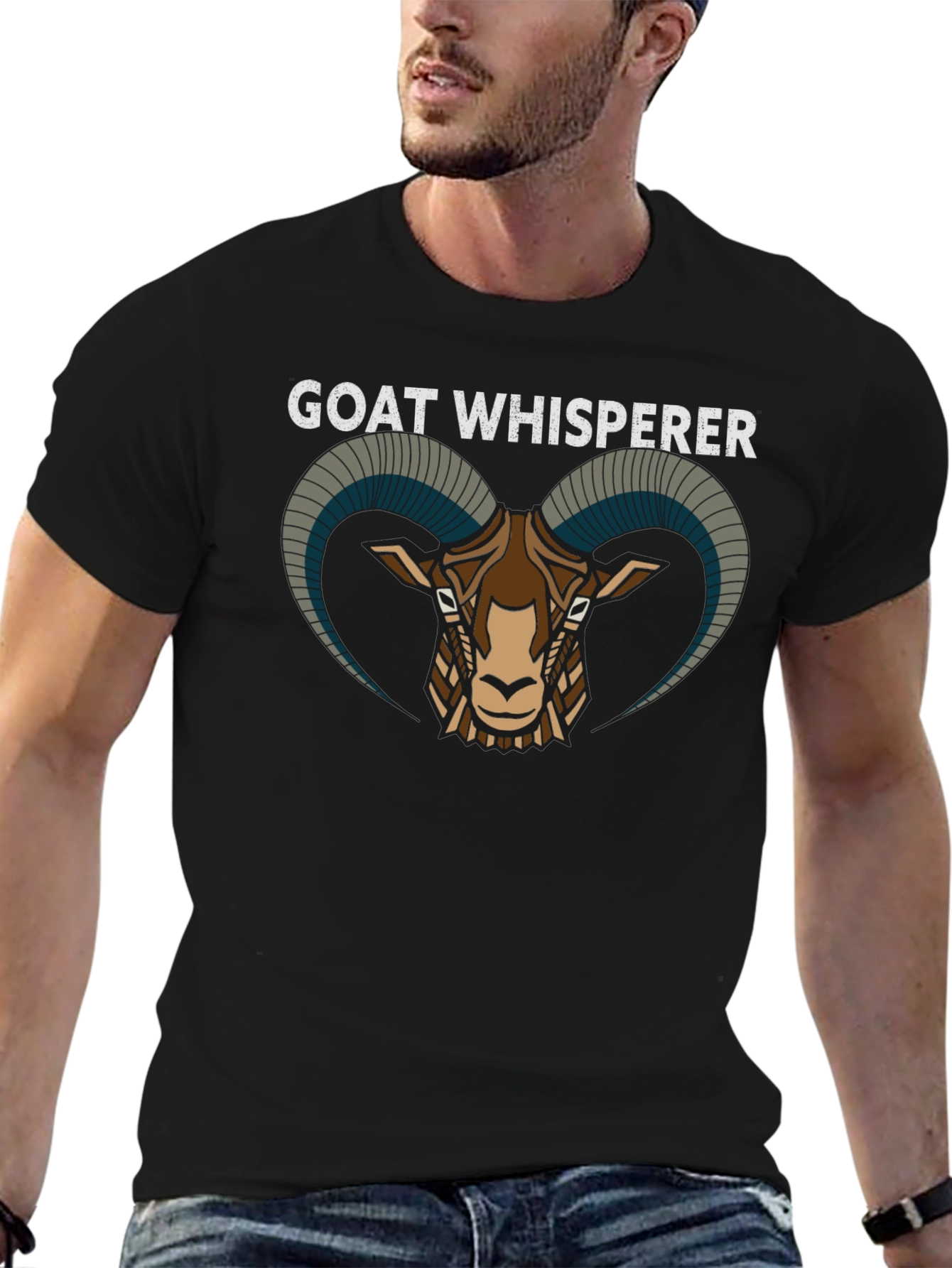Goat Whisperer Graphic T-Shirt