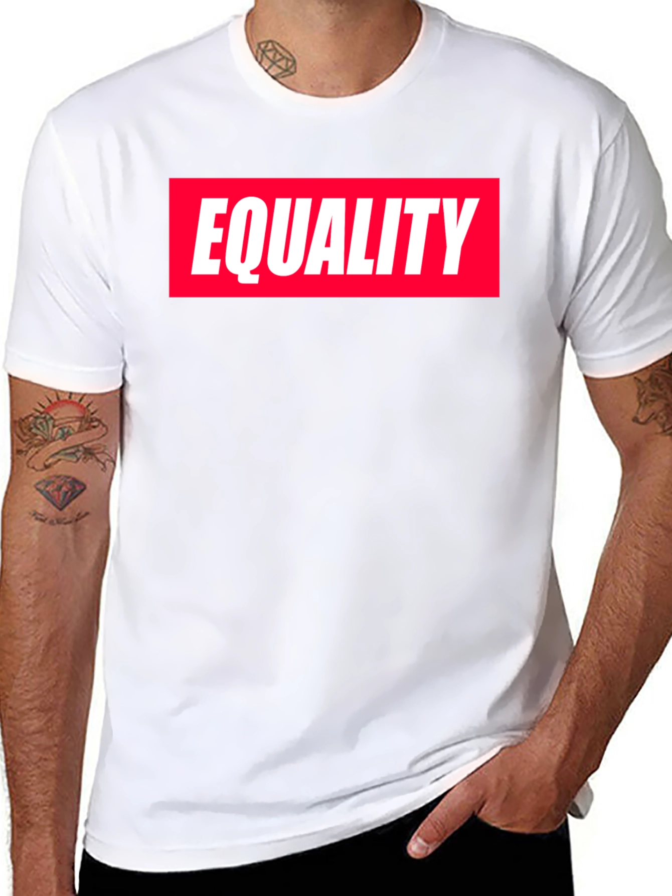 Equality Graphic Tee - Bold Statement T-Shirt