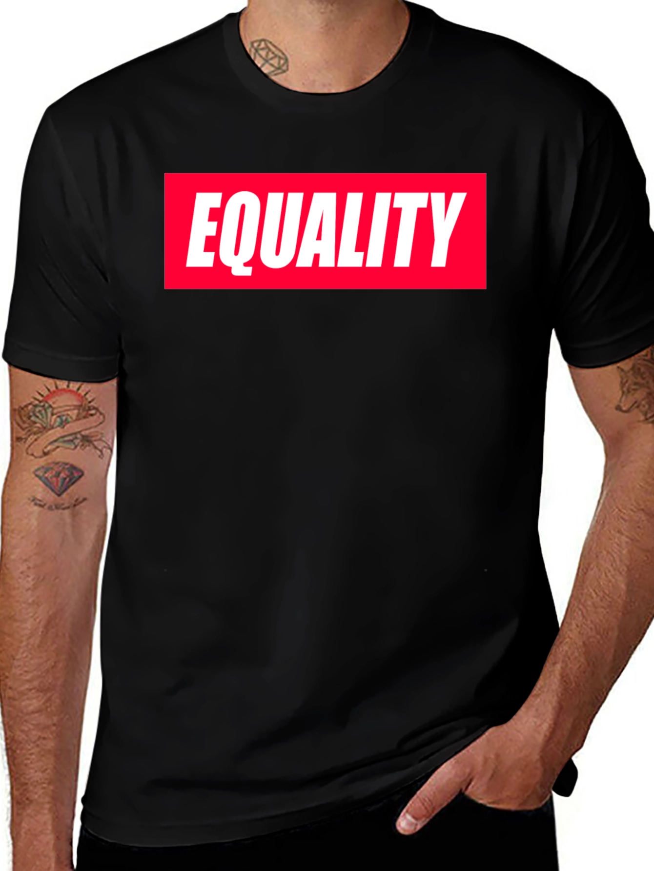 Equality Graphic Tee - Bold Statement T-Shirt
