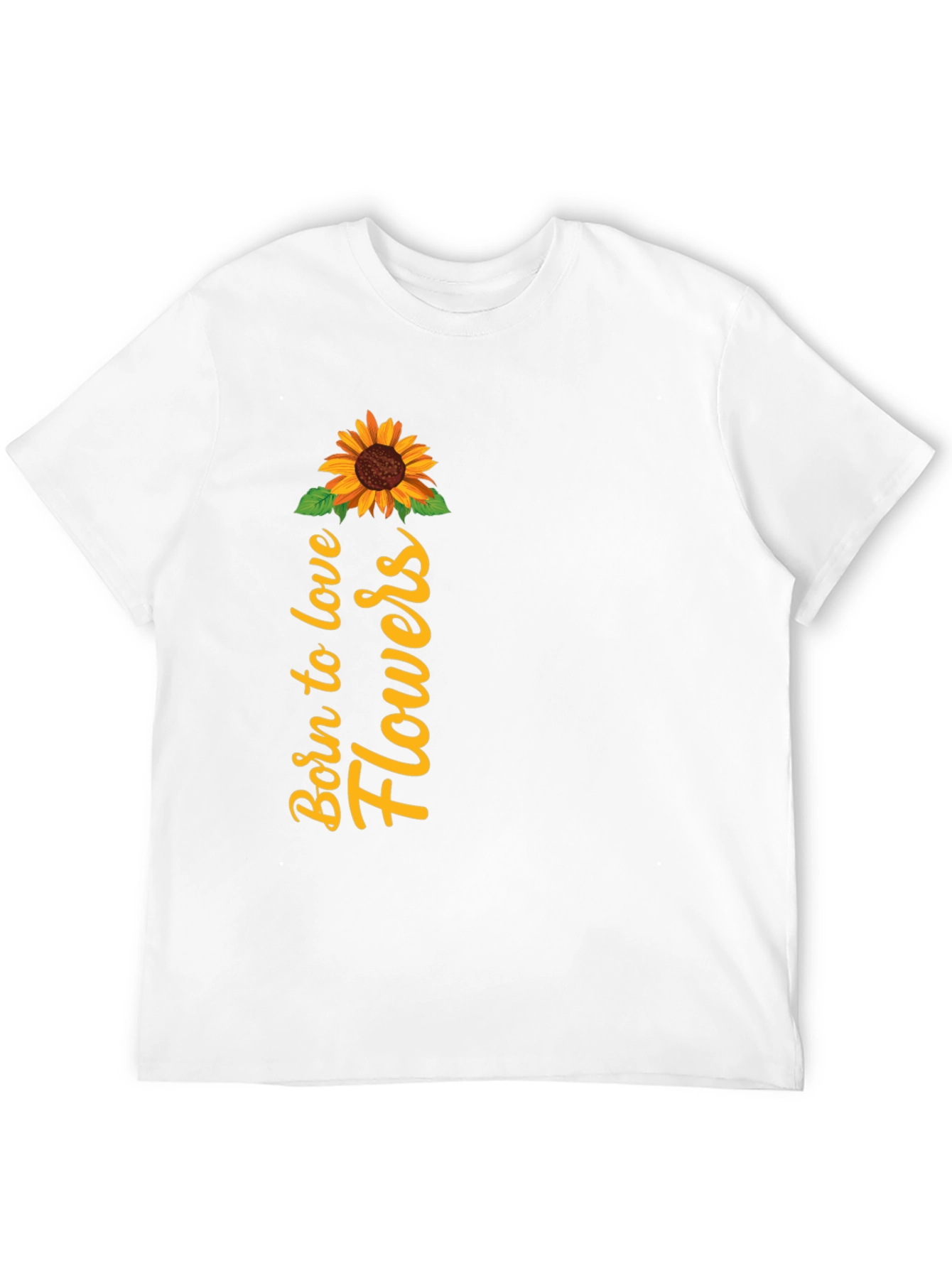 Born to Love Flowers Graphic Tee