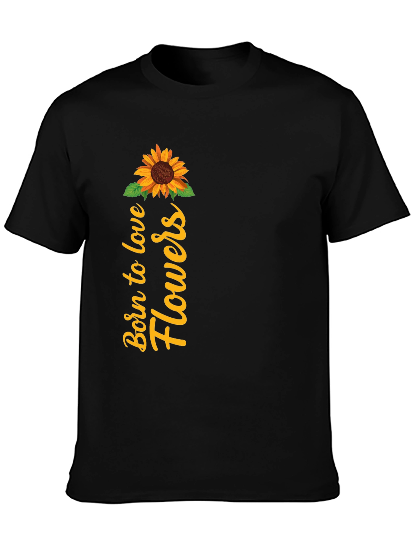 Born to Love Flowers Graphic Tee