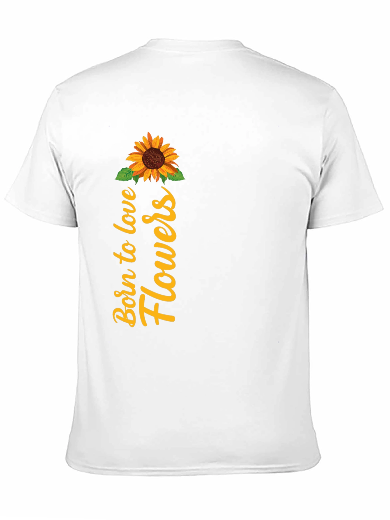 Born to Love Flowers Graphic Tee