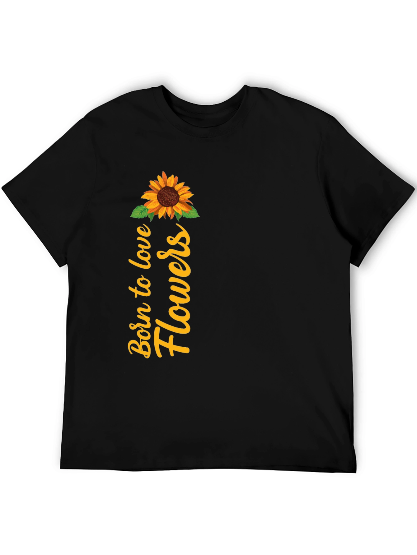 Born to Love Flowers Graphic Tee