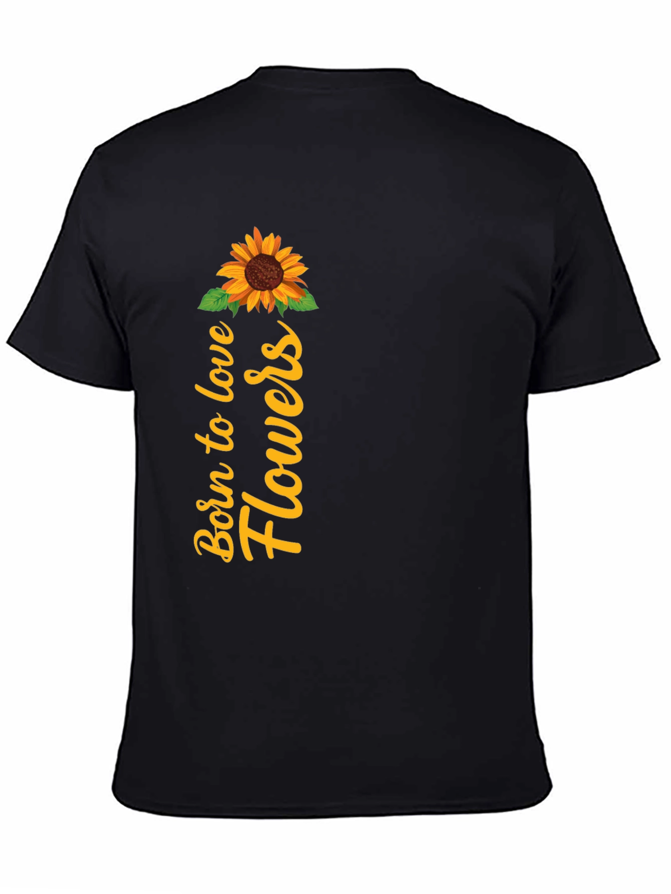 Born to Love Flowers Graphic Tee