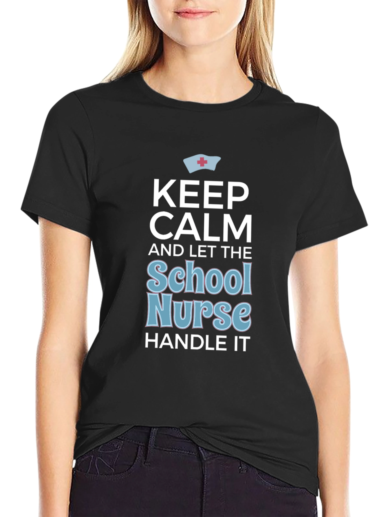 Keep Calm School Nurse T-Shirt