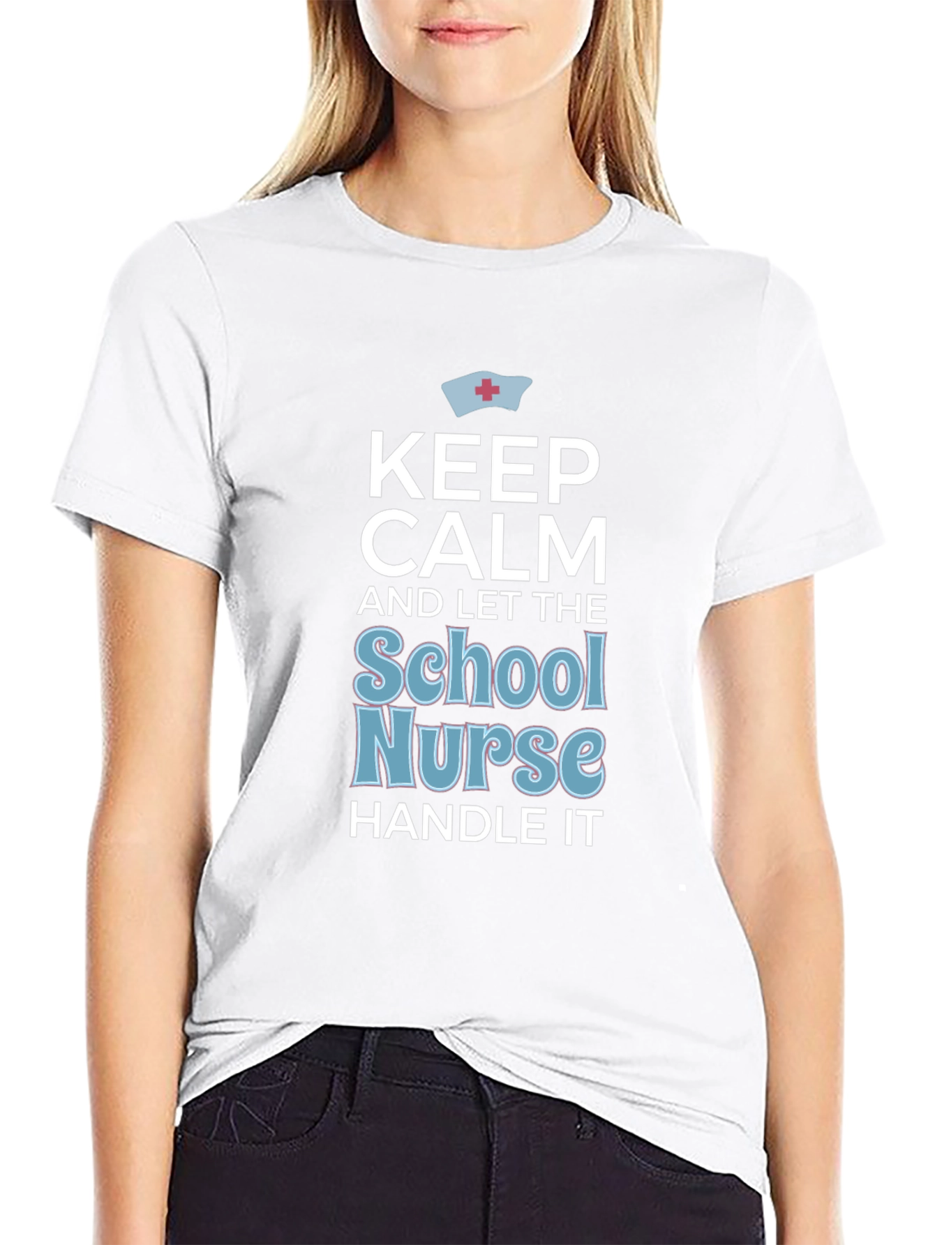 Keep Calm School Nurse T-Shirt