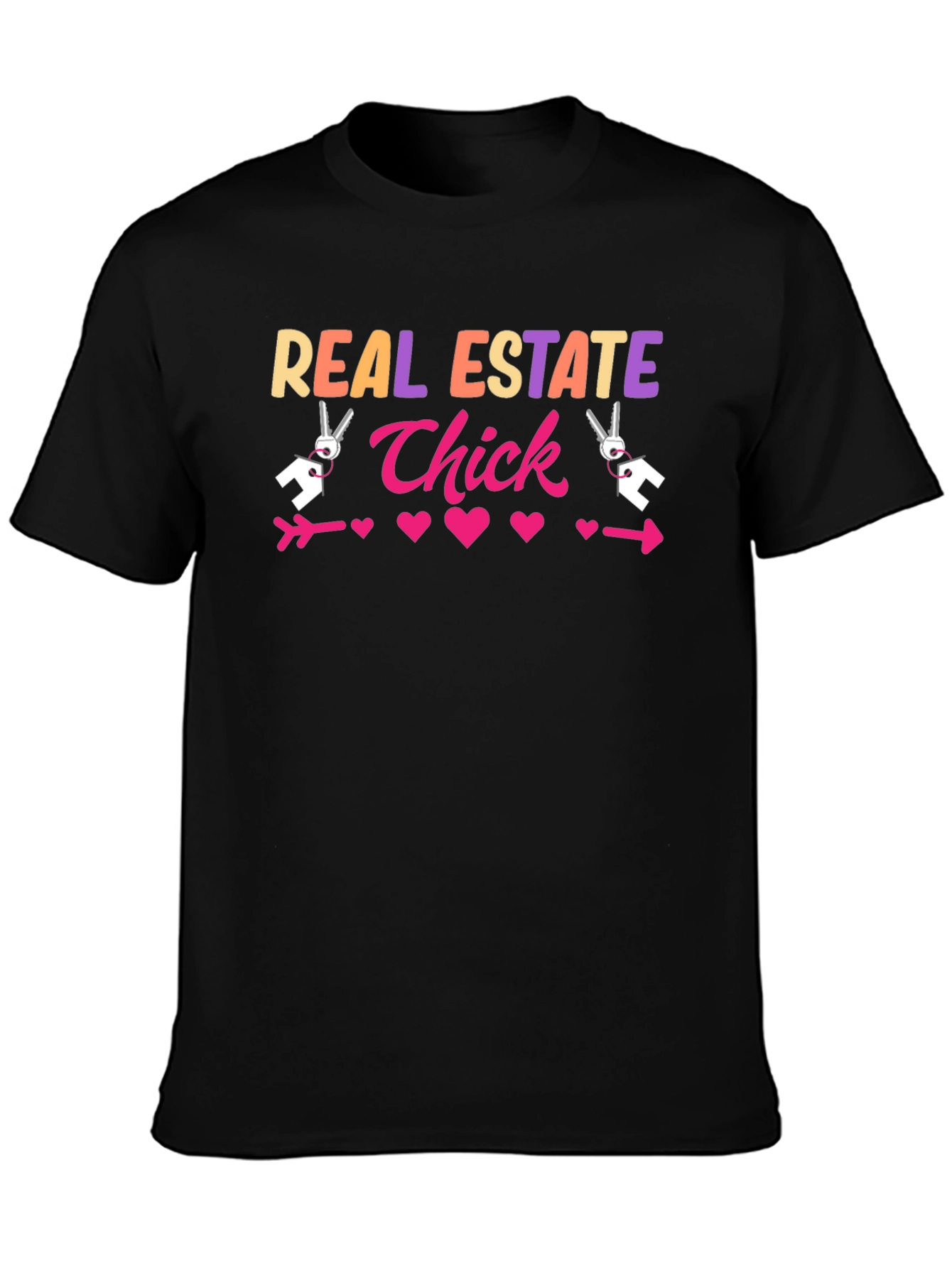 Real Estate Chick Graphic T-Shirt