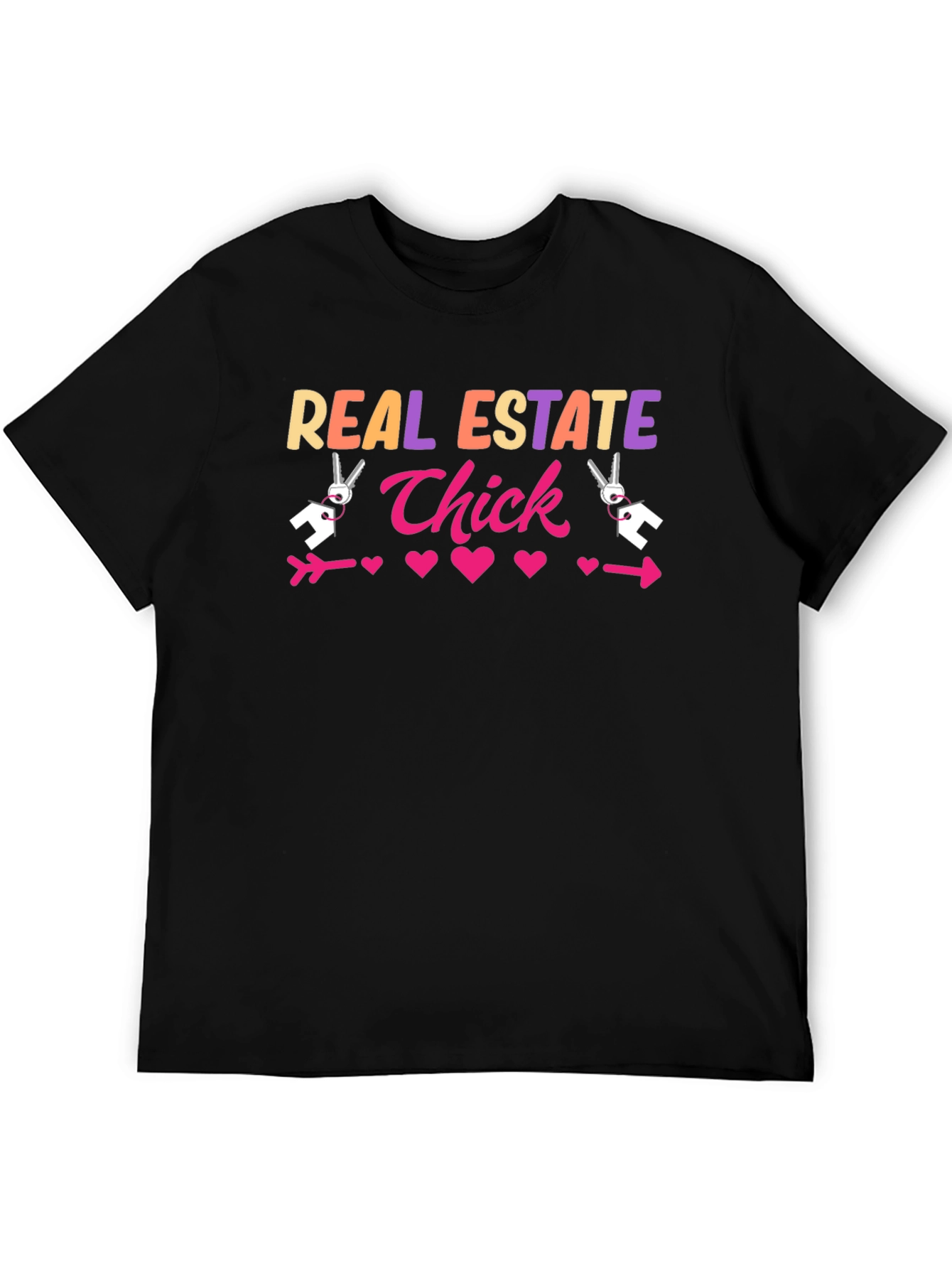 Real Estate Chick Graphic T-Shirt