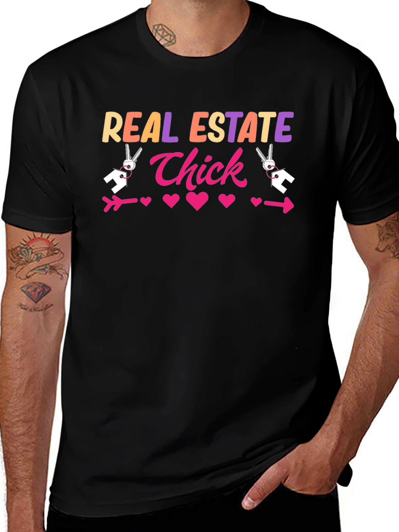 Real Estate Chick Graphic T-Shirt
