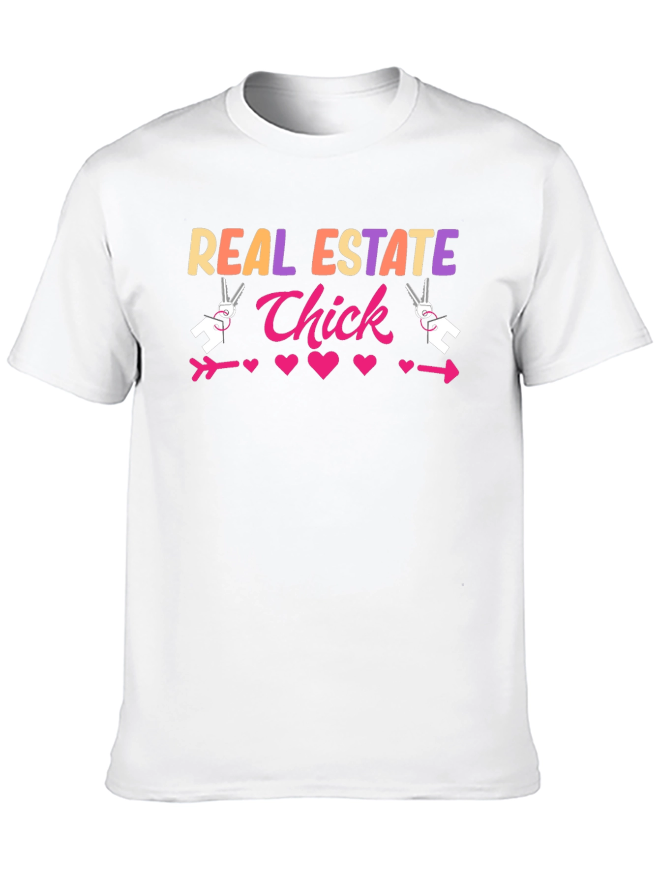 Real Estate Chick Graphic T-Shirt