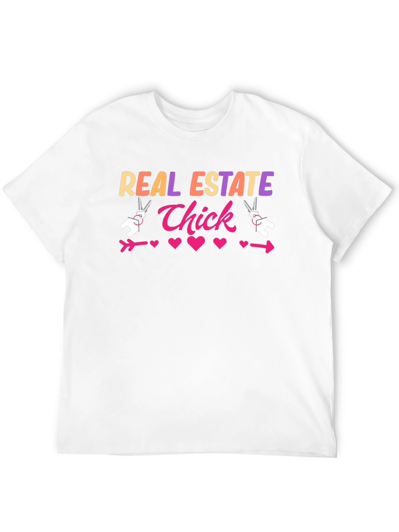 Real Estate Chick Graphic T-Shirt