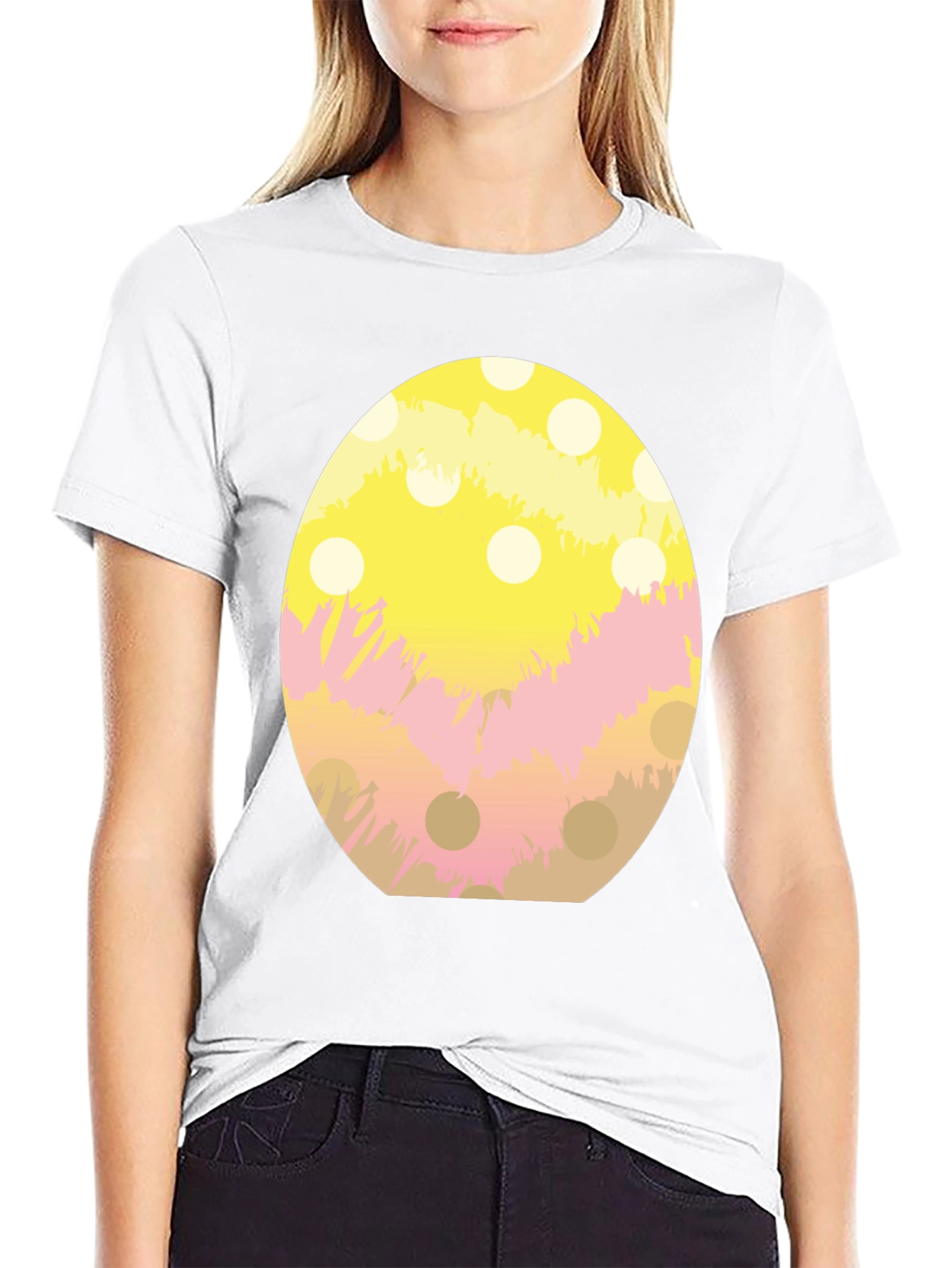 Easter Egg Graphic Tee - Festive Holiday Shirt