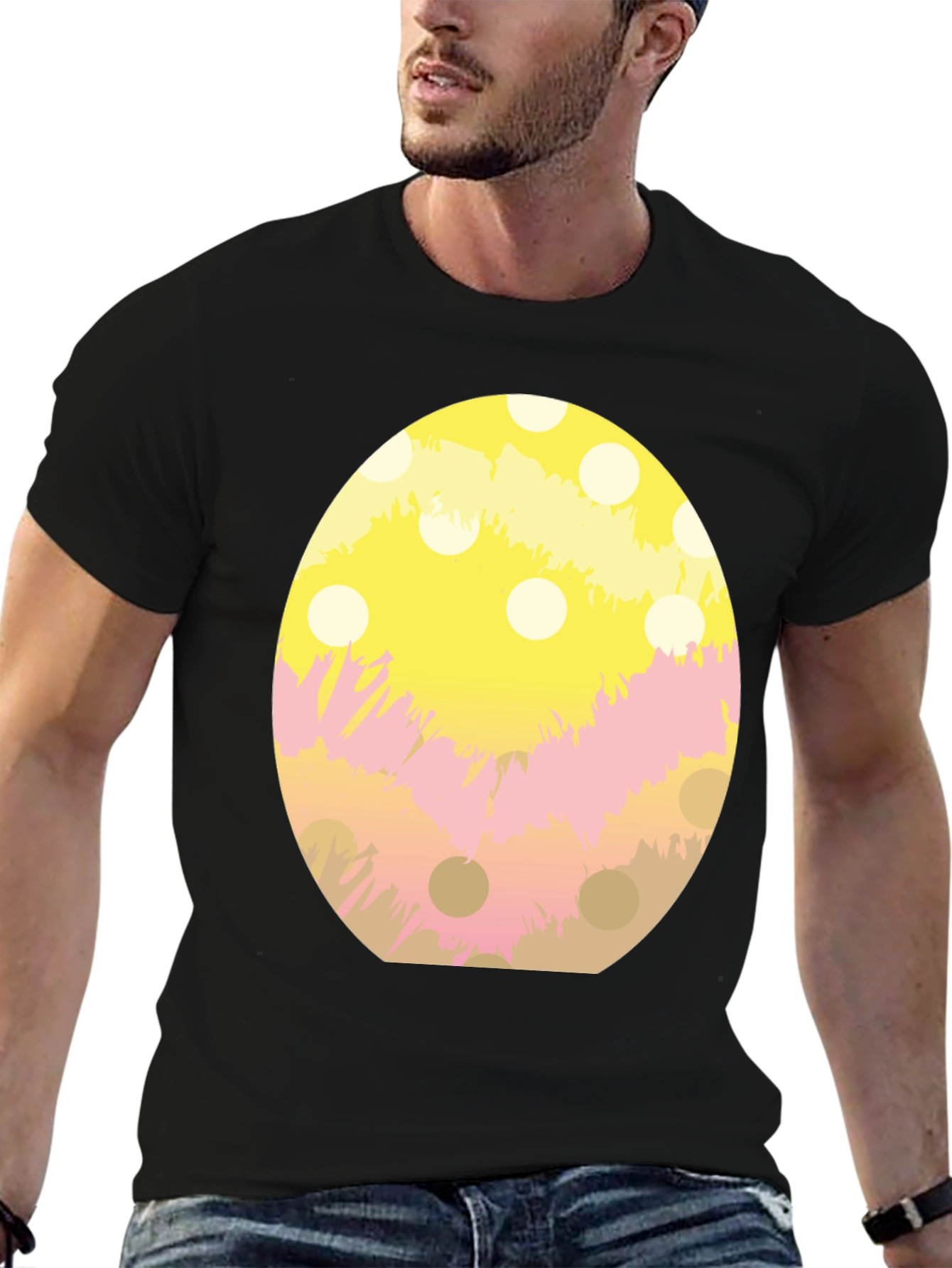 Easter Egg Graphic Tee - Festive Holiday Shirt