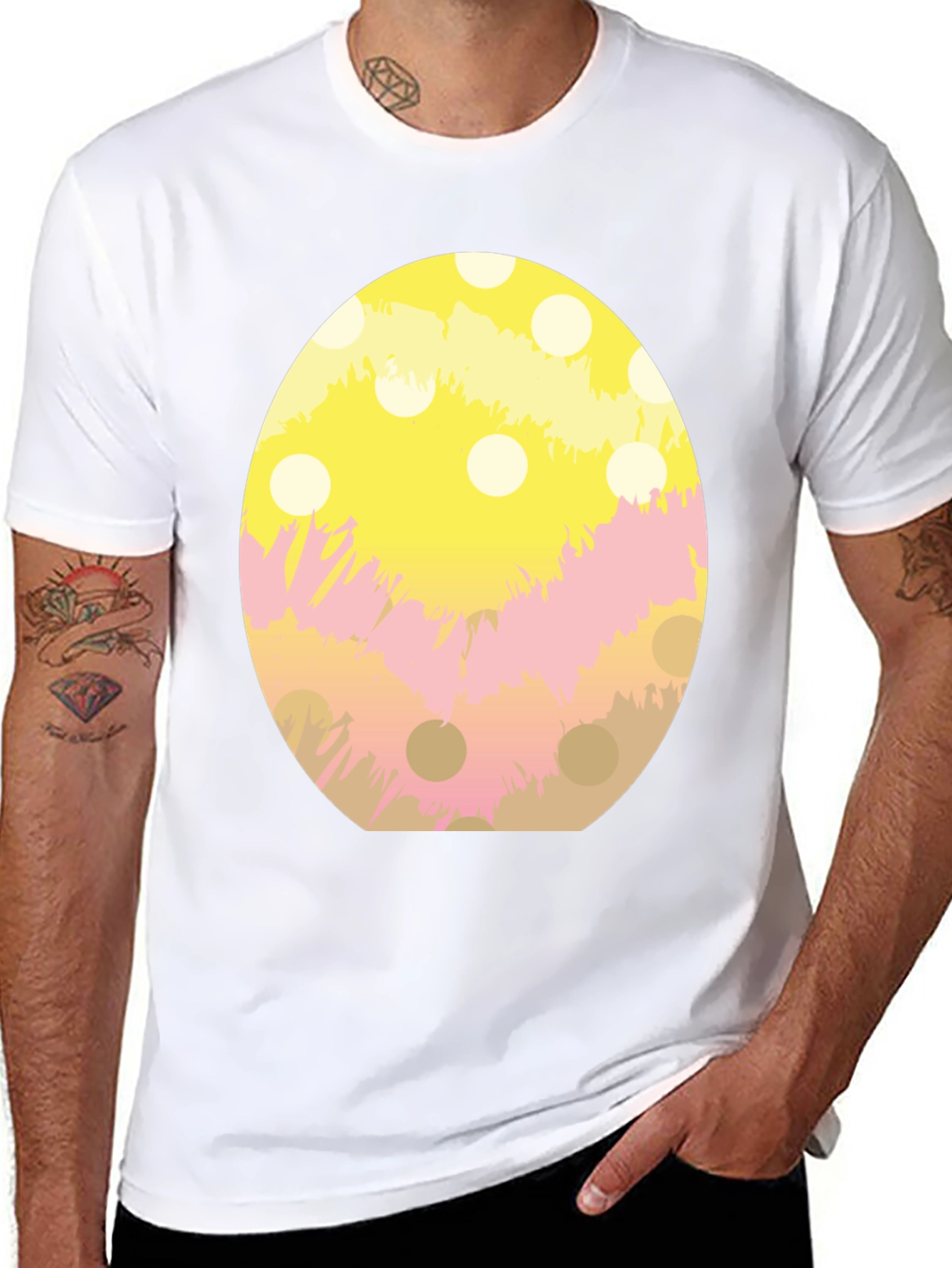 Easter Egg Graphic Tee - Festive Holiday Shirt