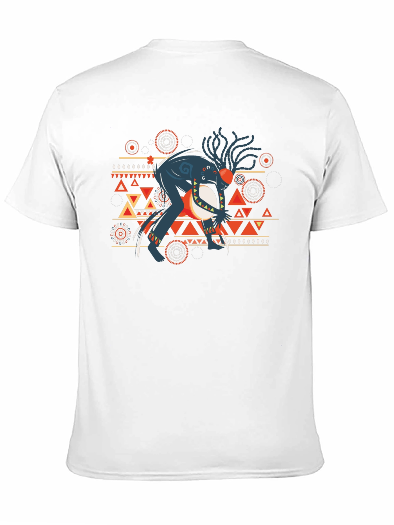 Graphic Print Black T-Shirt