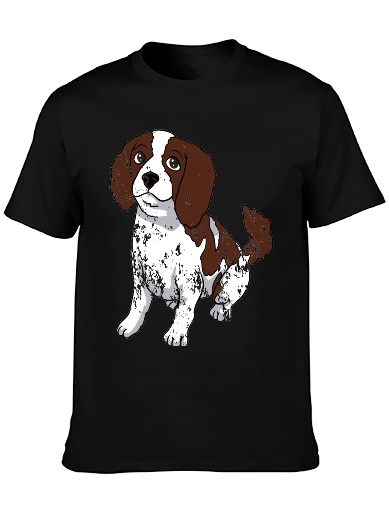 Dog Lovers Graphic Tee - Cute Puppy Design