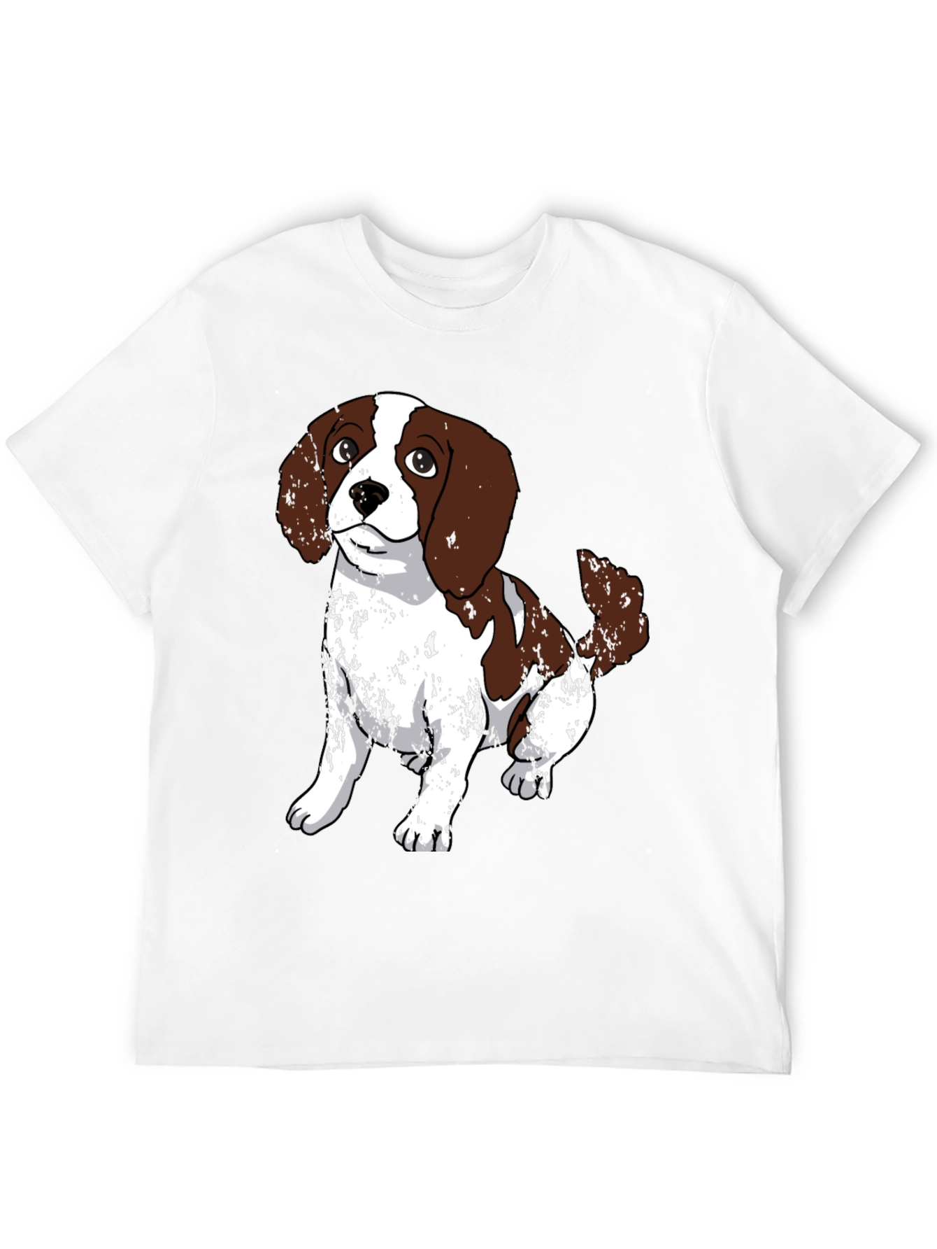 Dog Lovers Graphic Tee - Cute Puppy Design