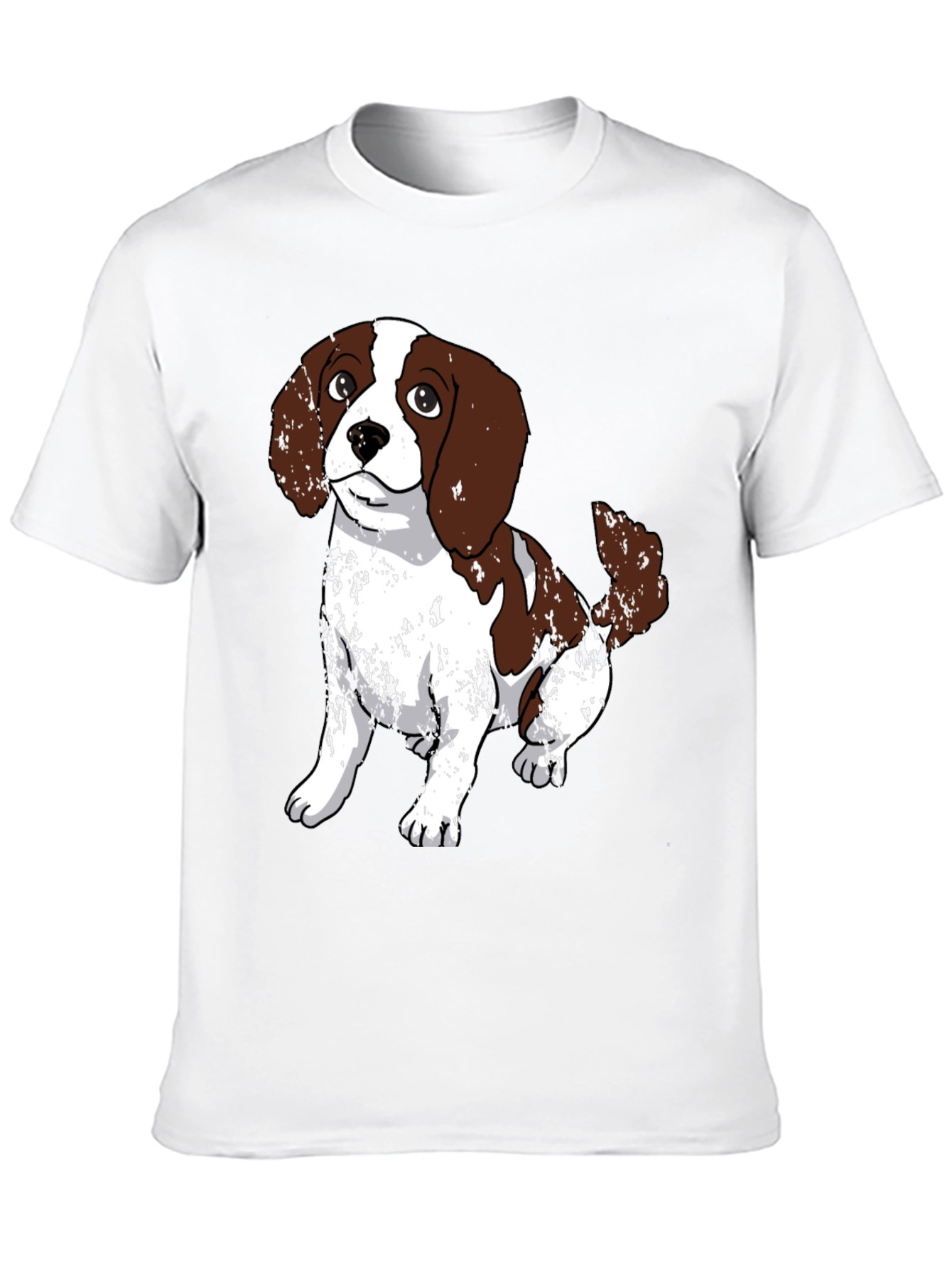 Dog Lovers Graphic Tee - Cute Puppy Design
