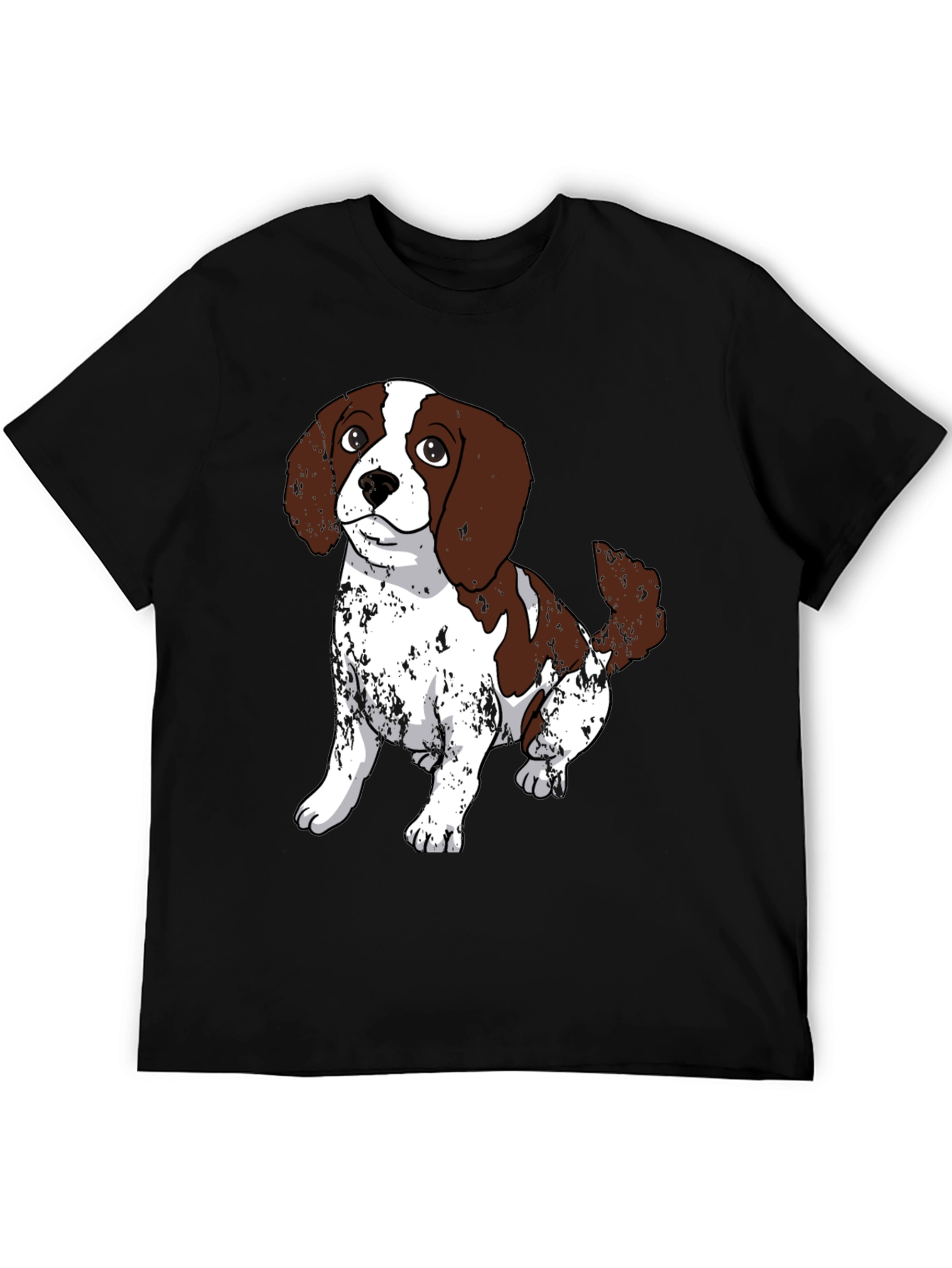 Dog Lovers Graphic Tee - Cute Puppy Design